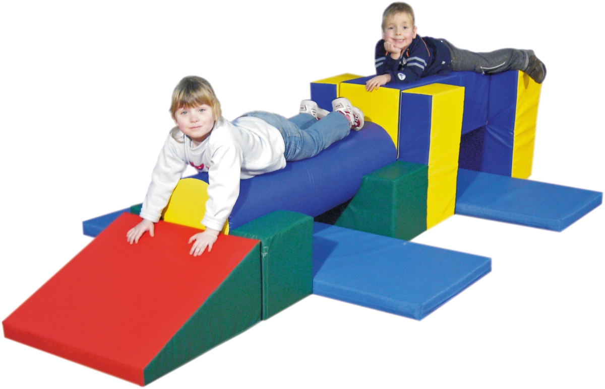 Große Softbausteine, Sportline-Set 1, 9-teilig, Polyester reißfest