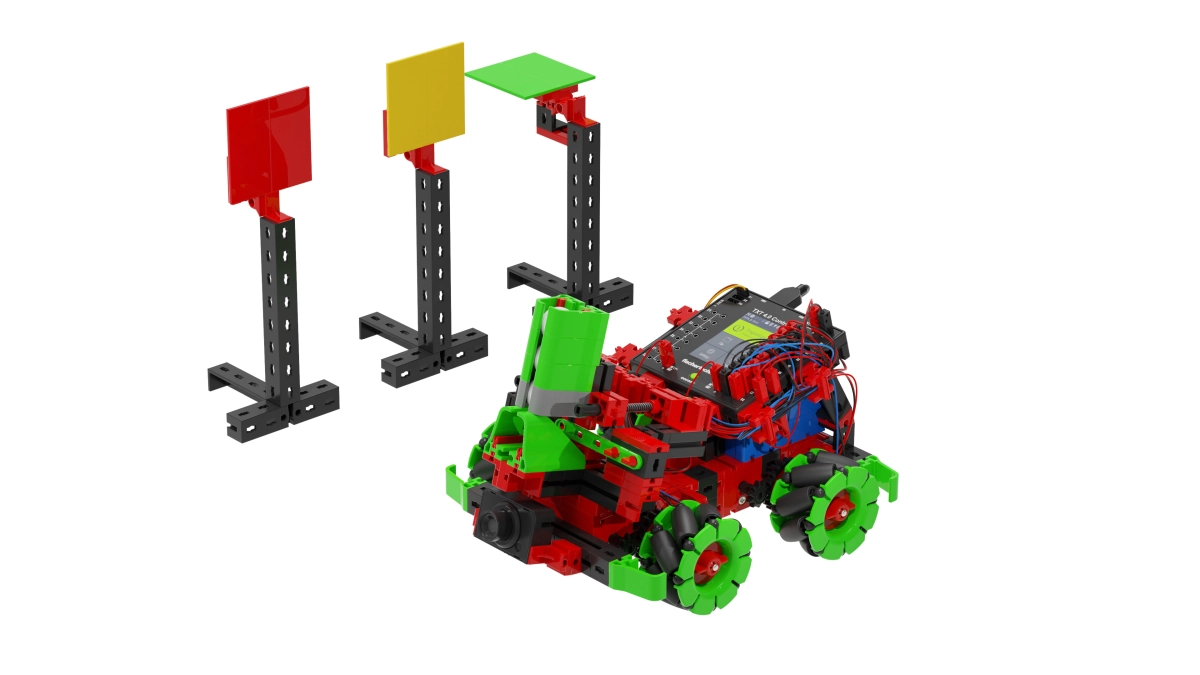 fischertechnik SC Ultimate AI Add On: Mobility, Erweiterungsset Autonomes Fahren für STEM Coding Ultimate AI