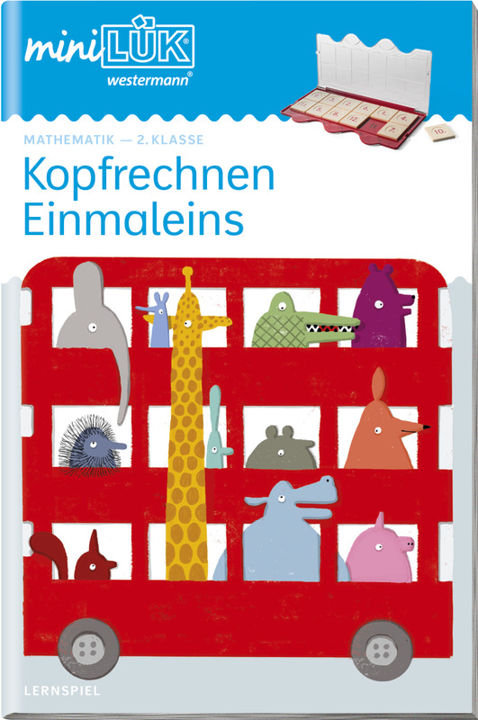 miniLÜK Kopfrechnen Einmaleins, Heft, 2.-4. Klasse