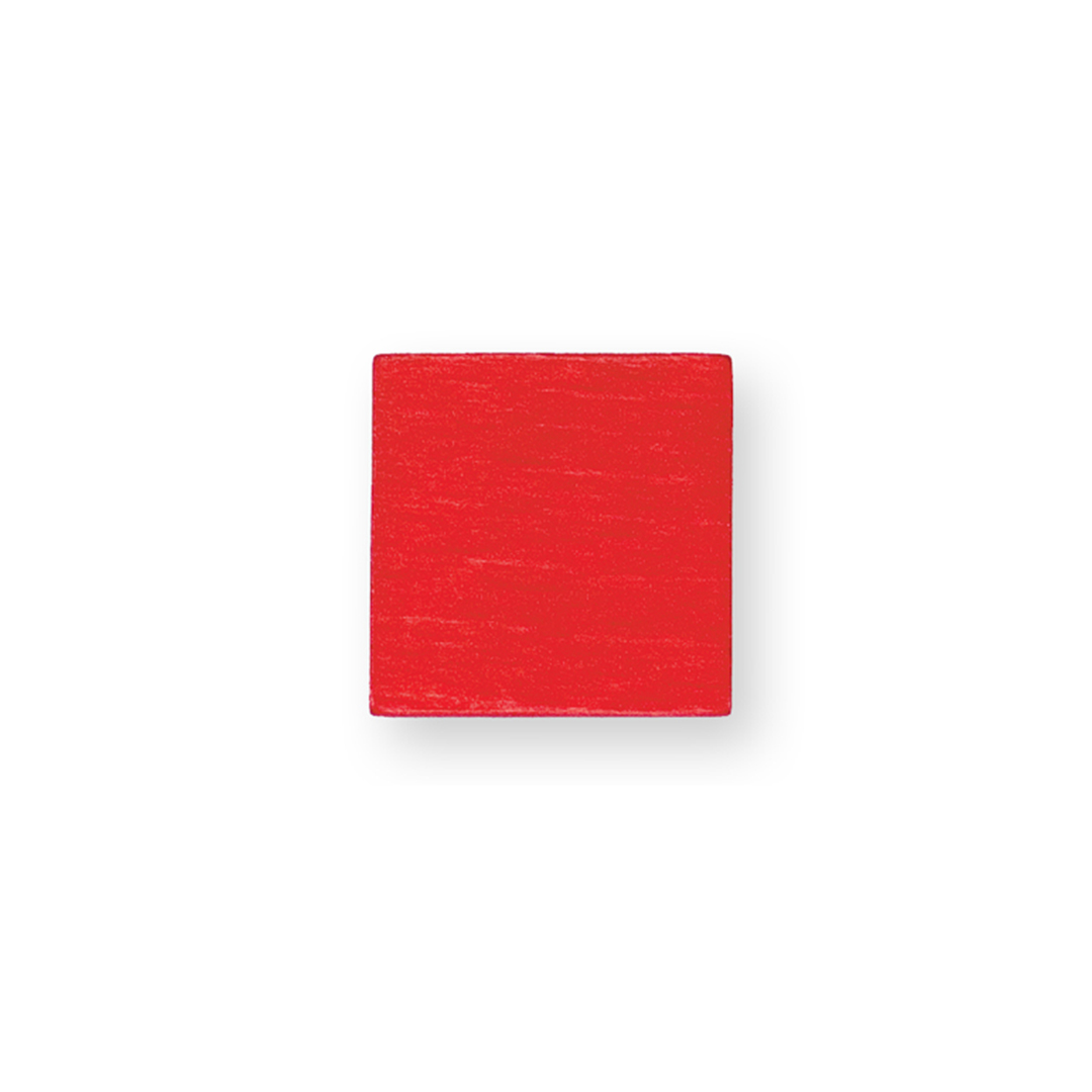 Quadrat, rot - 24-teilig, Fröbel-Legematerial, ab 36 Monaten