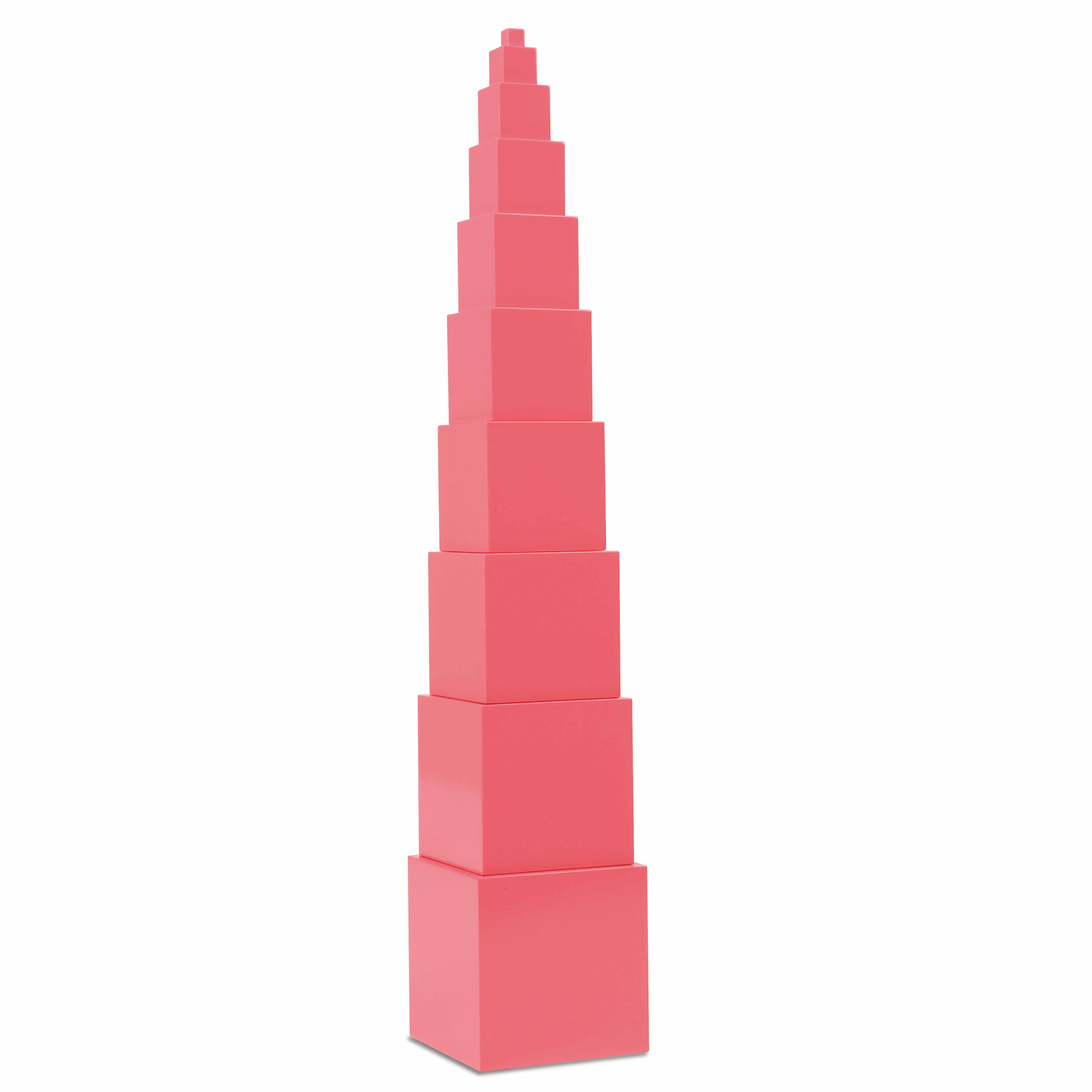 Rosa Turm - Montessori Sinnesmaterial