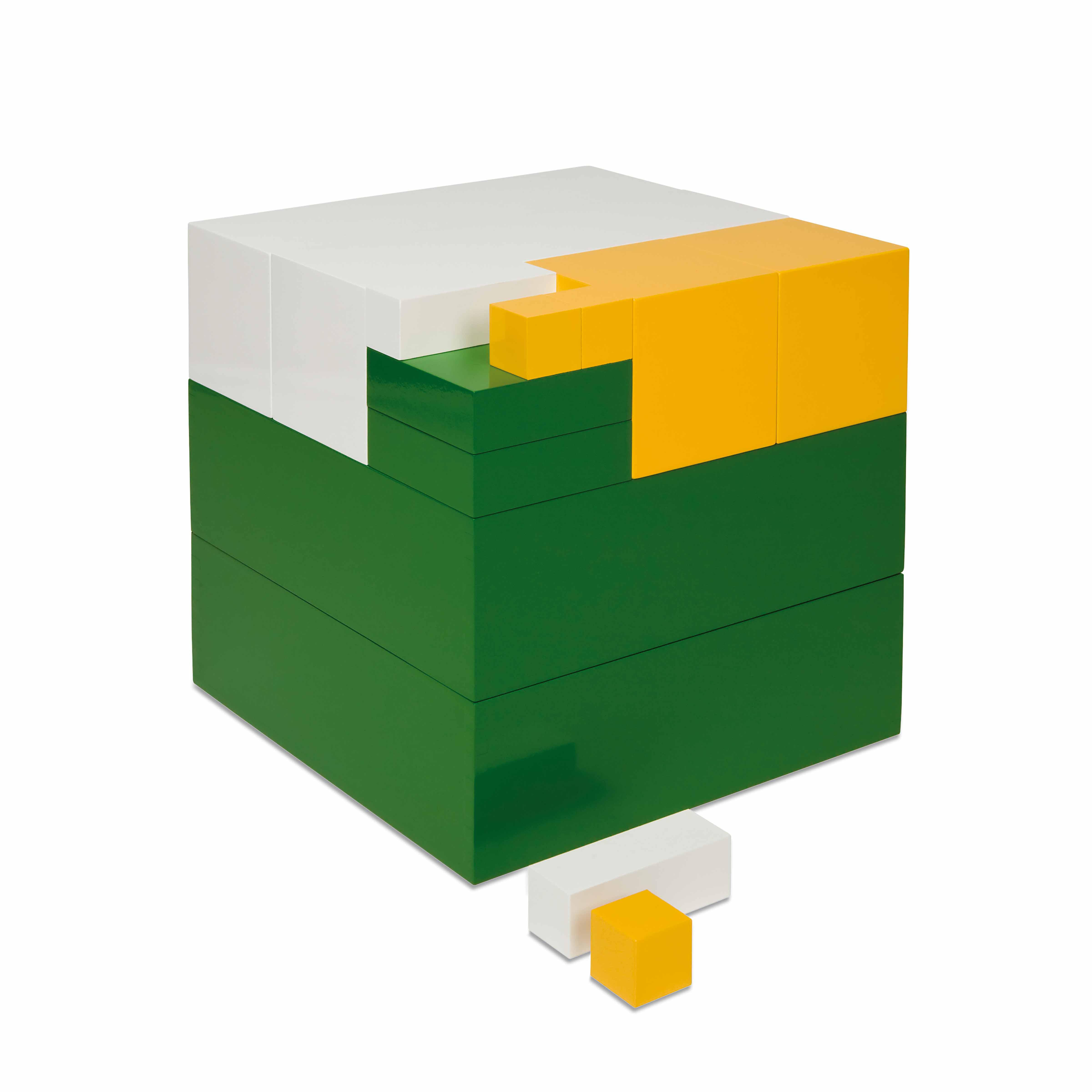 Würfel für Potenzen mit 3 - Montessori Mathematik