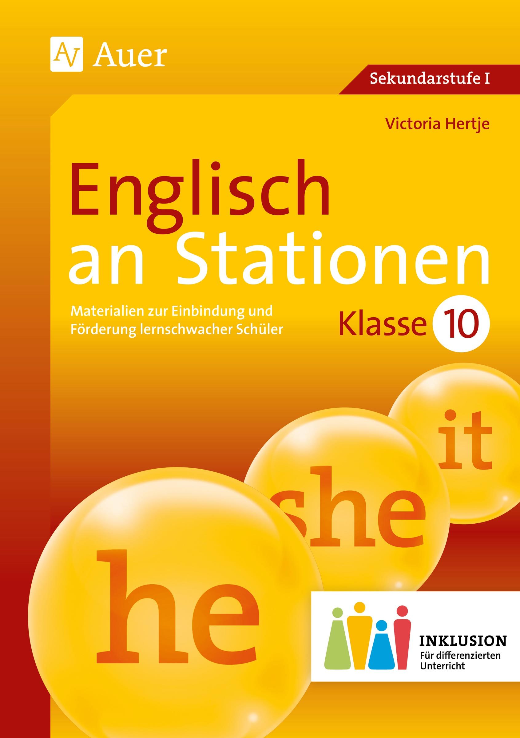 Englisch an Stationen 10 Inklusion