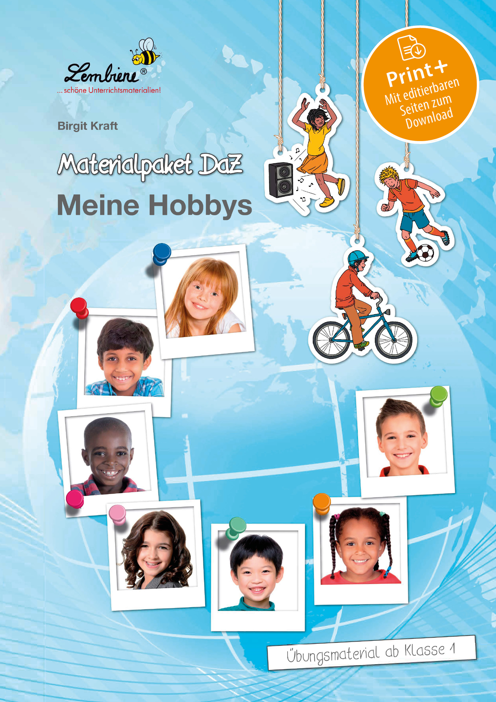 Materialpaket DaZ: Meine Hobbys, Buch, 1.-6. Klasse