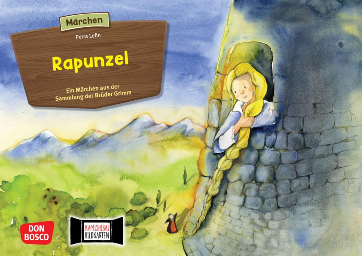 Kamishibai Bildkartenset - Rapunzel, 3-8 Jahre
