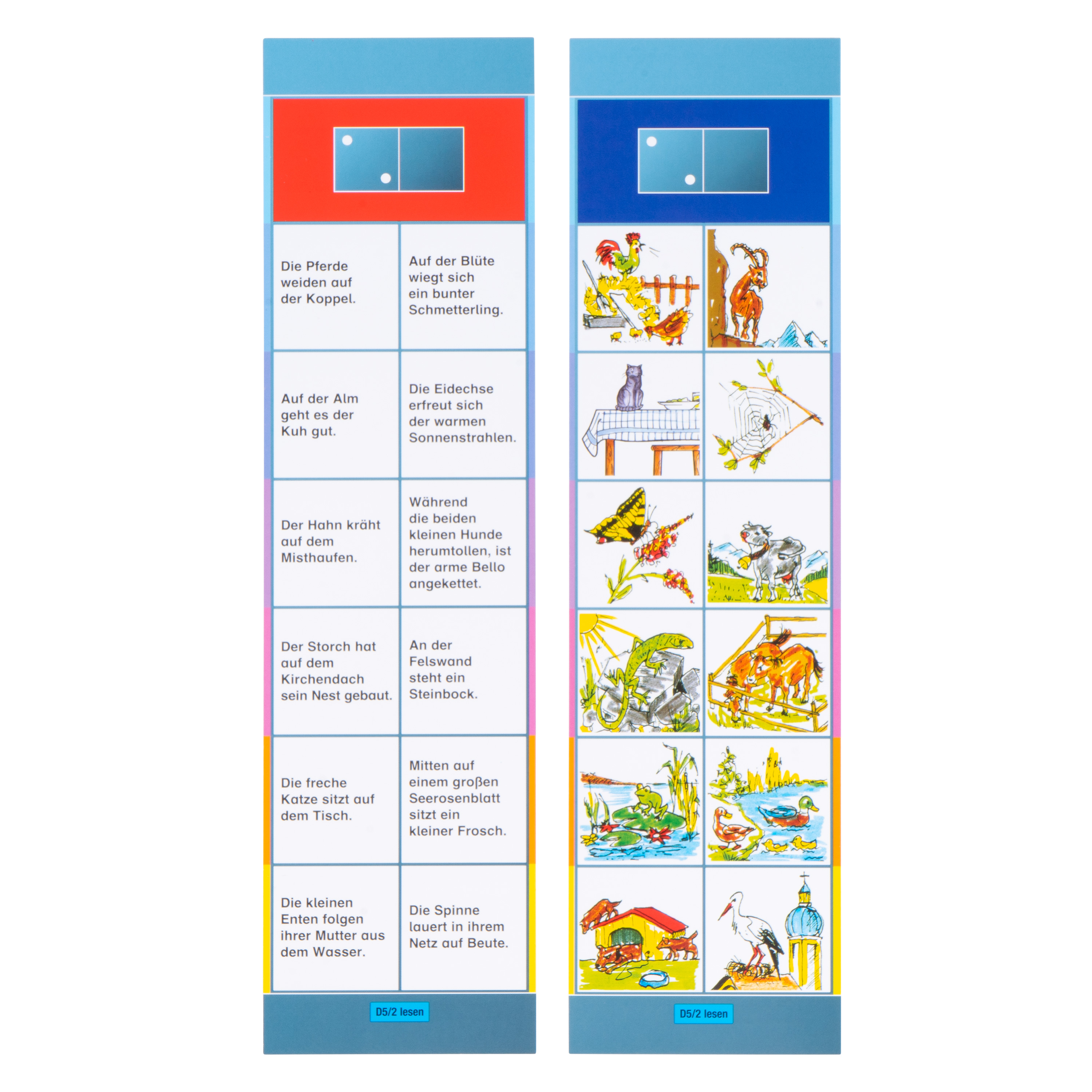 Lernkarten, Flocards Grundschule, Deutsch D5, Übungen zum Leseverständnis, 24-teilig