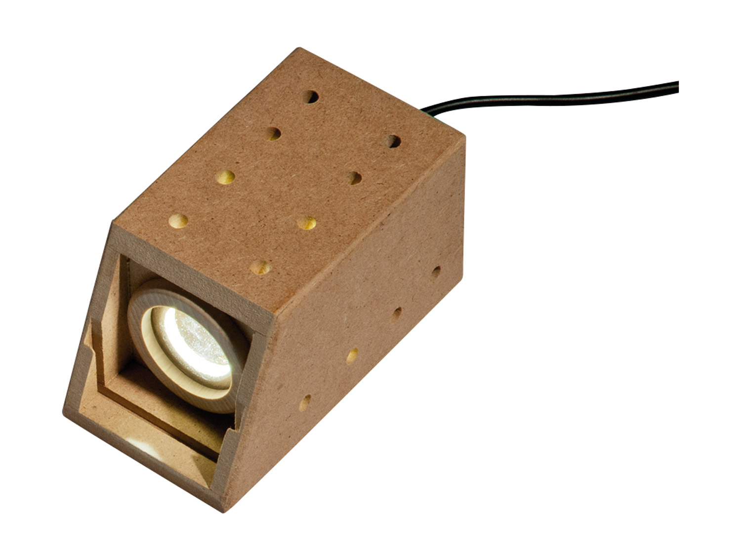 Zauberschatten-Lampe weiß, Lichtelement