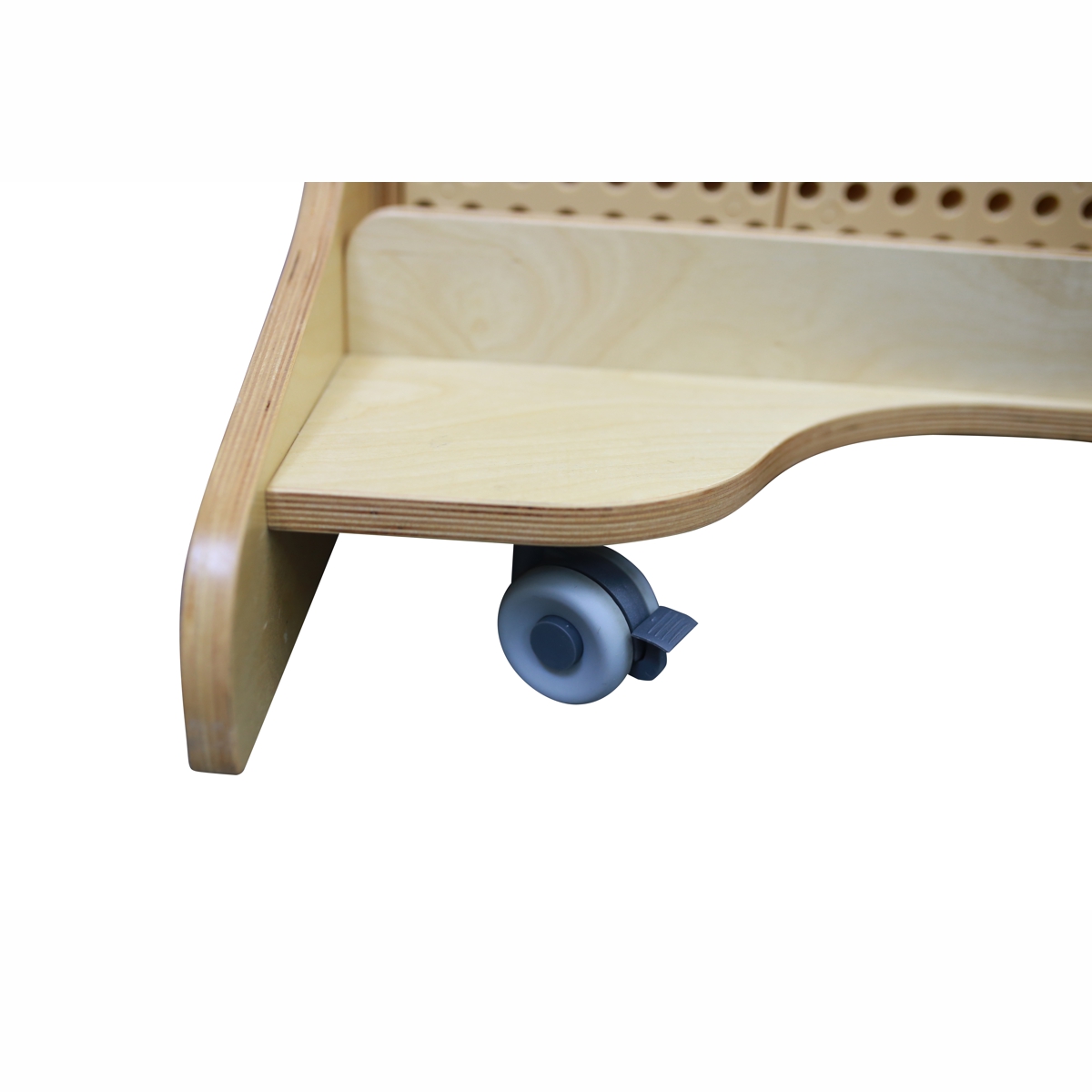 Outdoor Rollen 4er Set, mobil und fixierbar, Ø7,5 cm, für STEM Wände und Instrumente