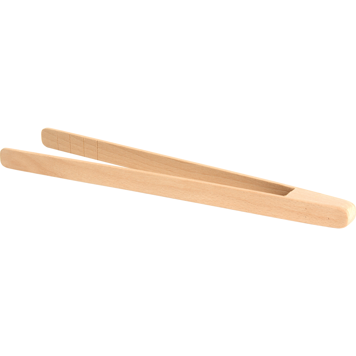Grillzange 30 cm, Holzzange zum Greifen und Gestalten