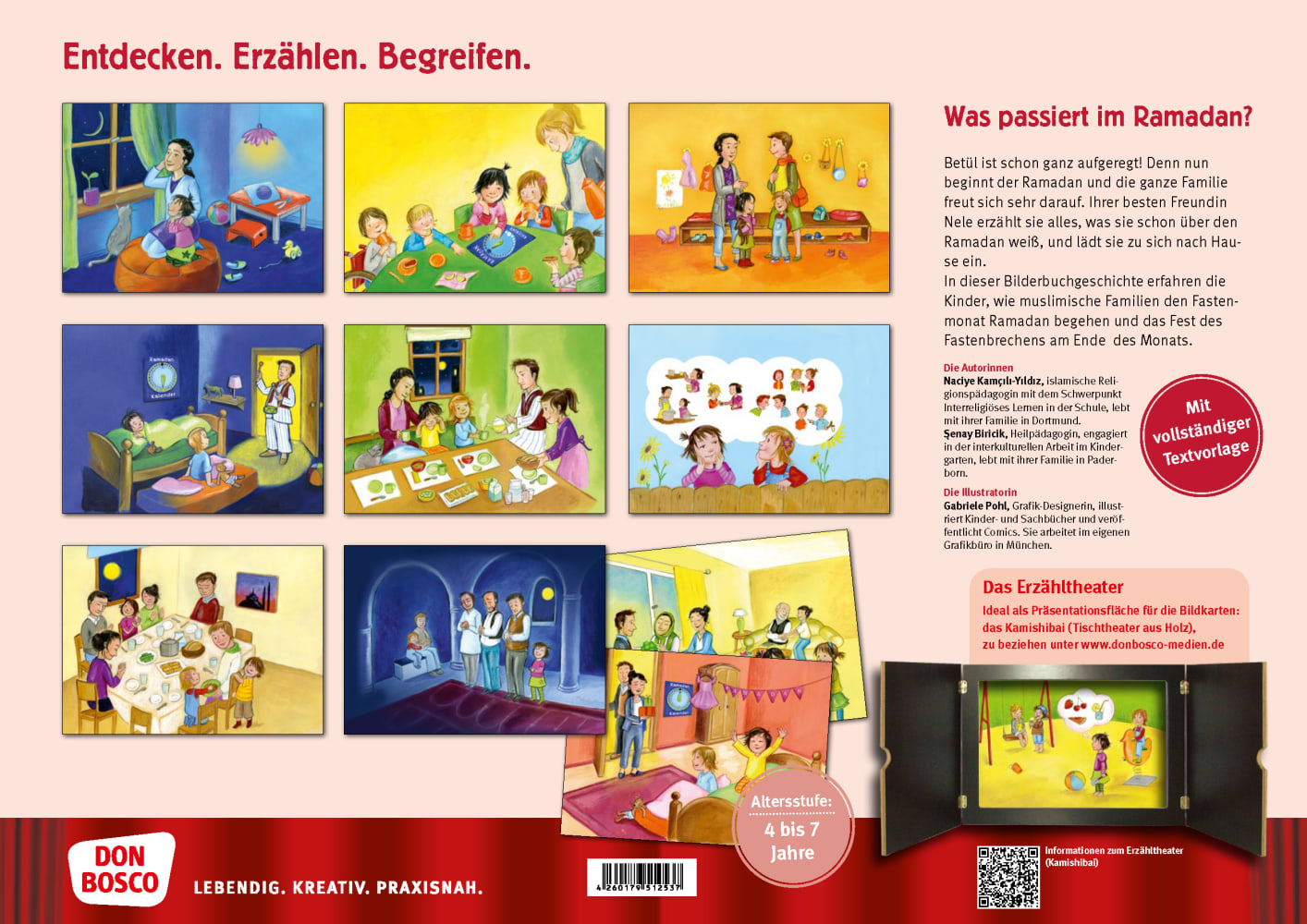 Kamishibai Bildkartenset - Betül und Nele erleben den Ramadan, 4-7 Jahre