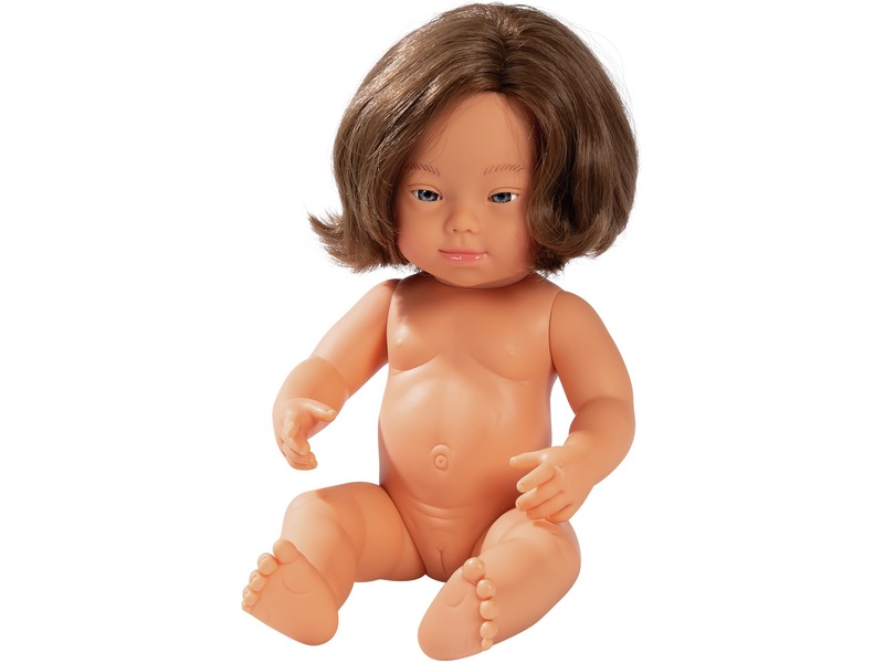 Puppe Lily mit Downsyndrom, 38 cm, Vielfalt und Inklusion, ab 10 Monaten