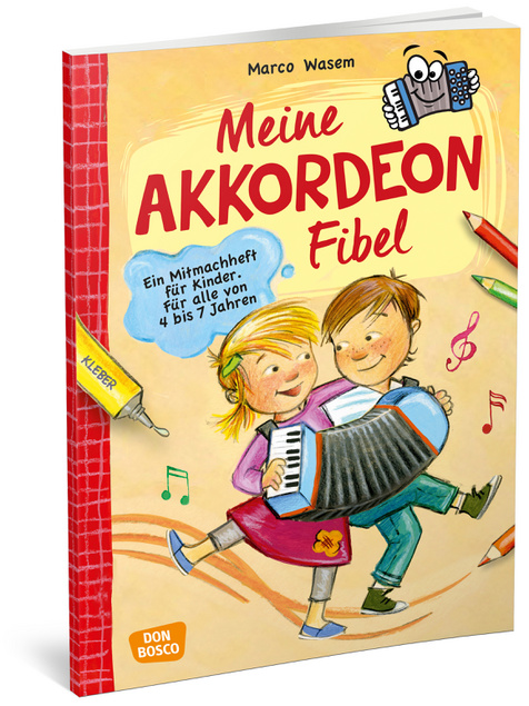 Meine Akkordeon-Fibel, Mitmachheft, 4-7 Jahre