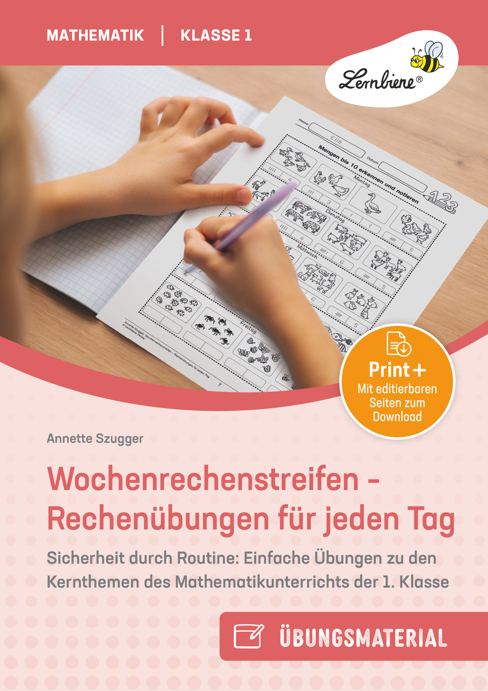 Wochenrechenstreifen - Rechenübungen für jeden Tag, Buch, 1. Klasse