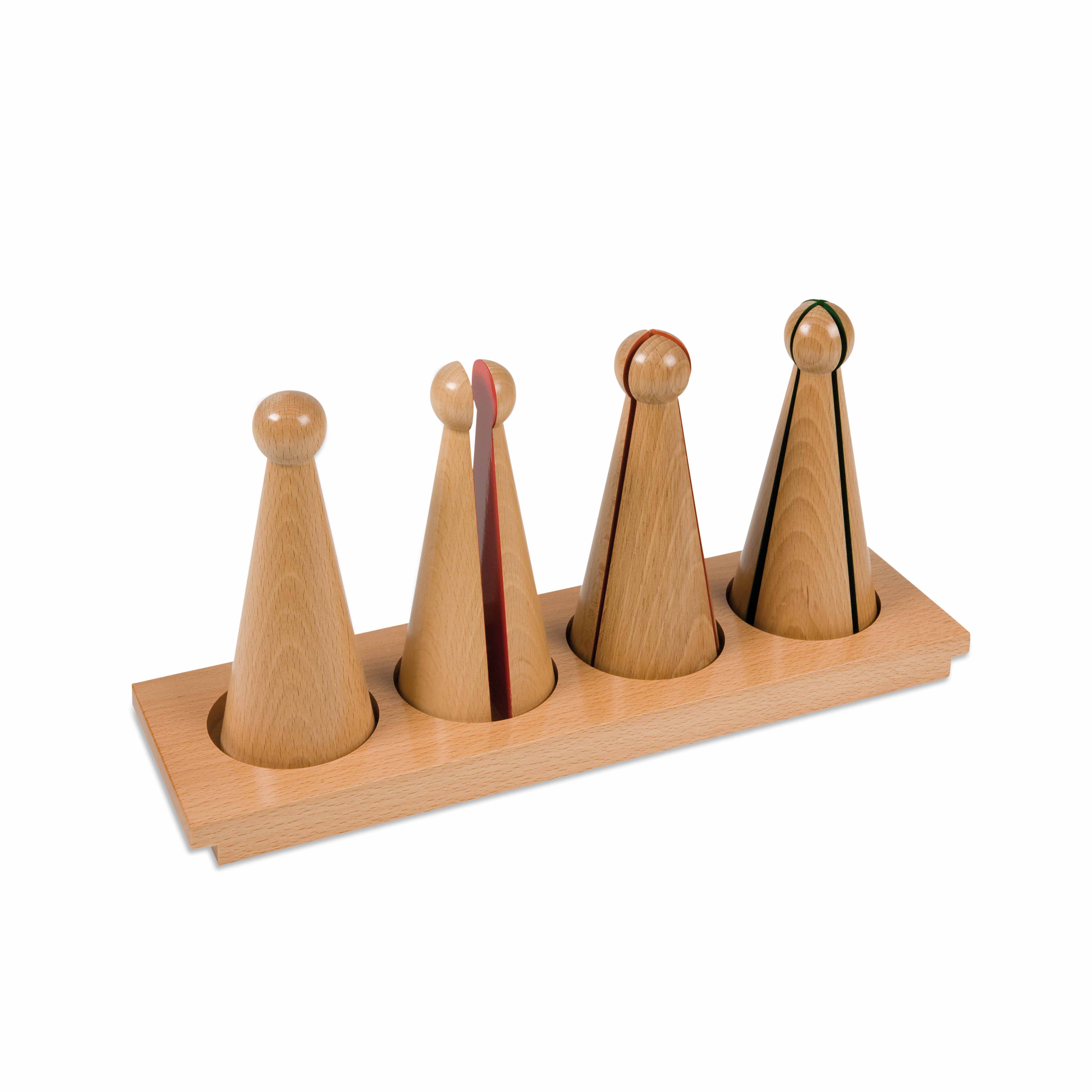 Kegel zum Bruchrechnen - Montessori Mathematik