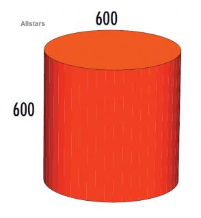 Zylinder MAXI rot/orange 36-221-12, ab 4 Jahre