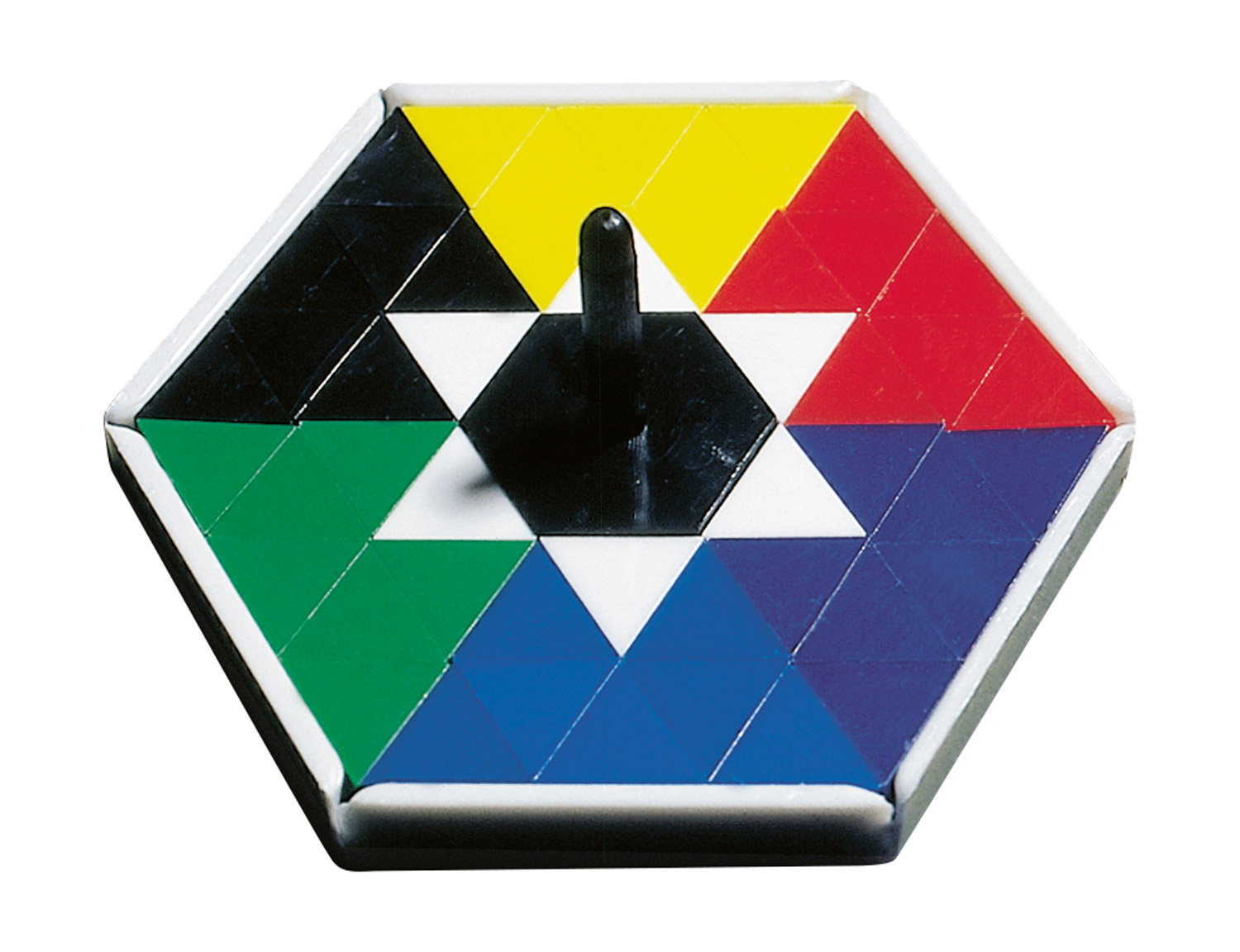 Prismo Kreisel 192 Dreiecke inkl. 24 Glitzer-Prismo mit Kreiselrahmen 2er-Set durchgefärbt