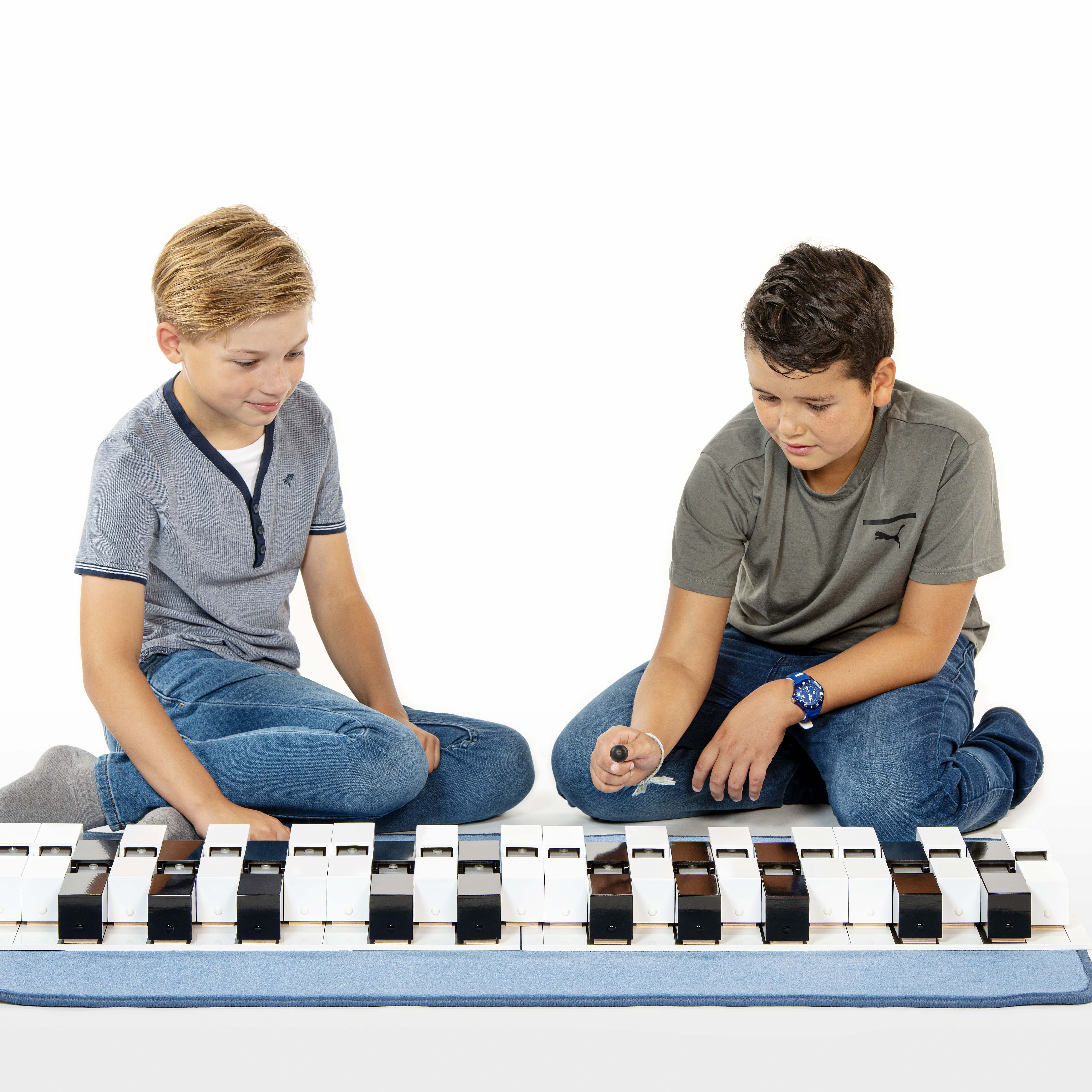 Klangstäbe mit zwei Klöppel - Montessori Musik