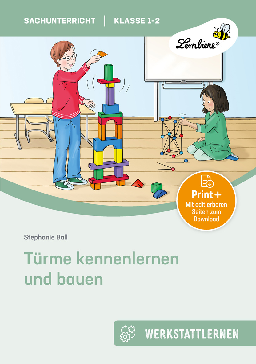 Türme kennenlernen und bauen, Kopiervorlagen, 1.-2. Klasse