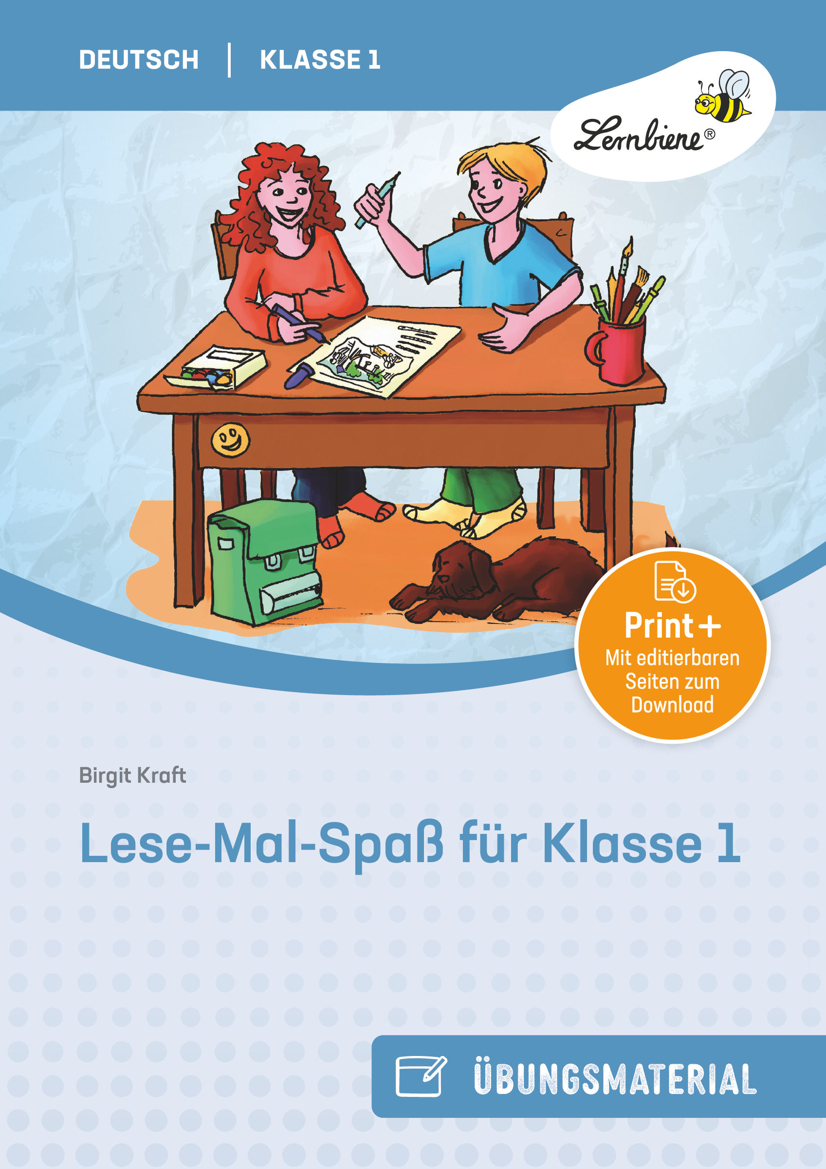 Lese-Mal-Spaß für Klasse 1, Kopiervorlagen