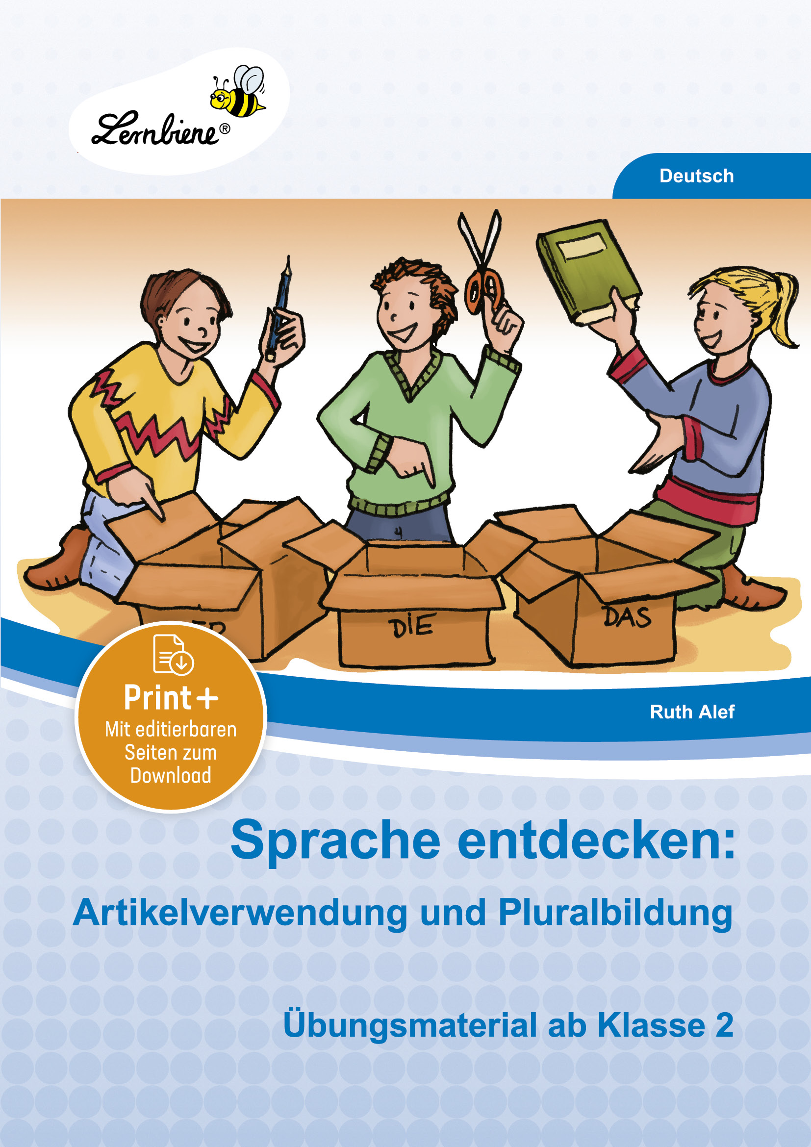 Sprache entdecken: Artikelverwendung und Pluralbildung, Buch, 2.-3. Klasse