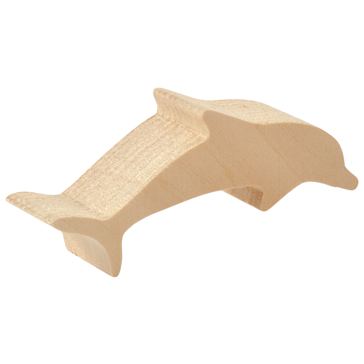 Schnitzholz Meerestiere 3er Set, Lindenholz Rohlinge, Delfin 10 x 3,5 x 2,3 cm