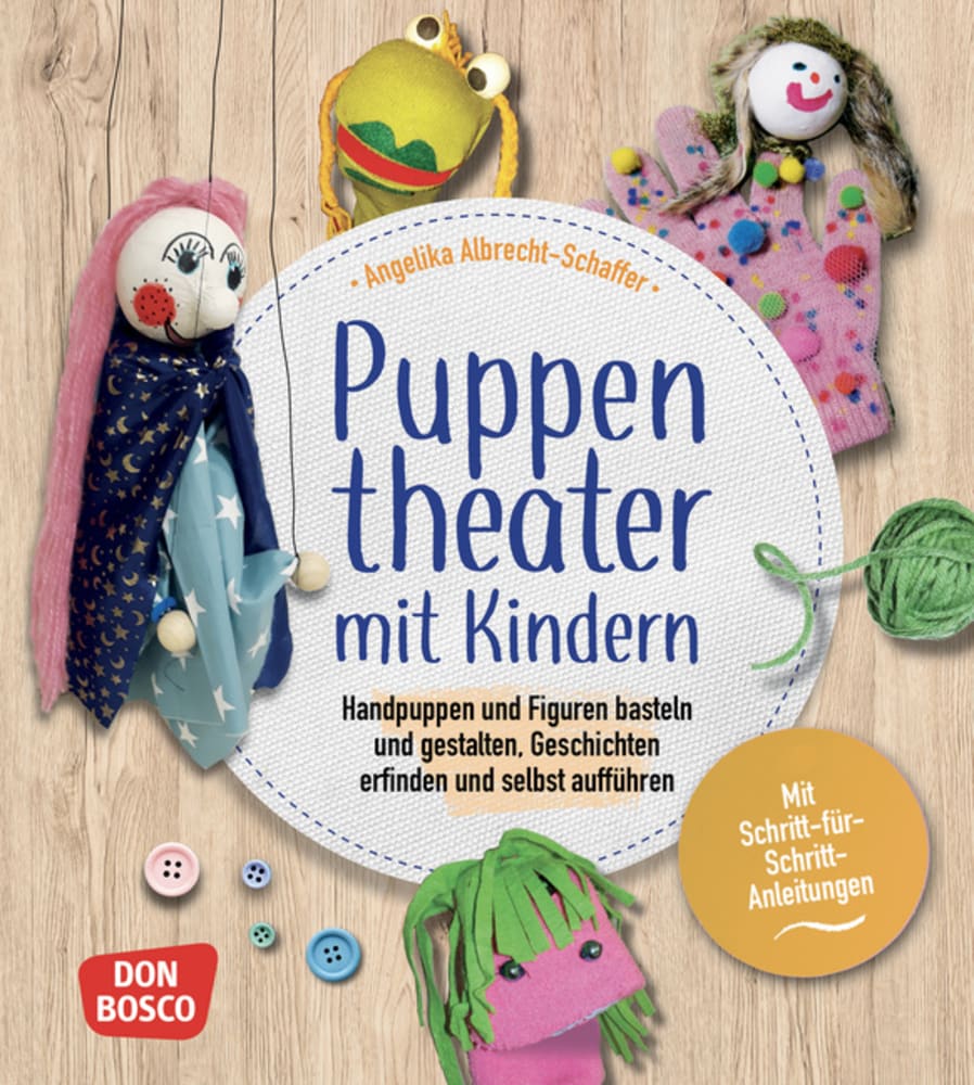 Puppentheater mit Kindern, Buch, 5-14 Jahre