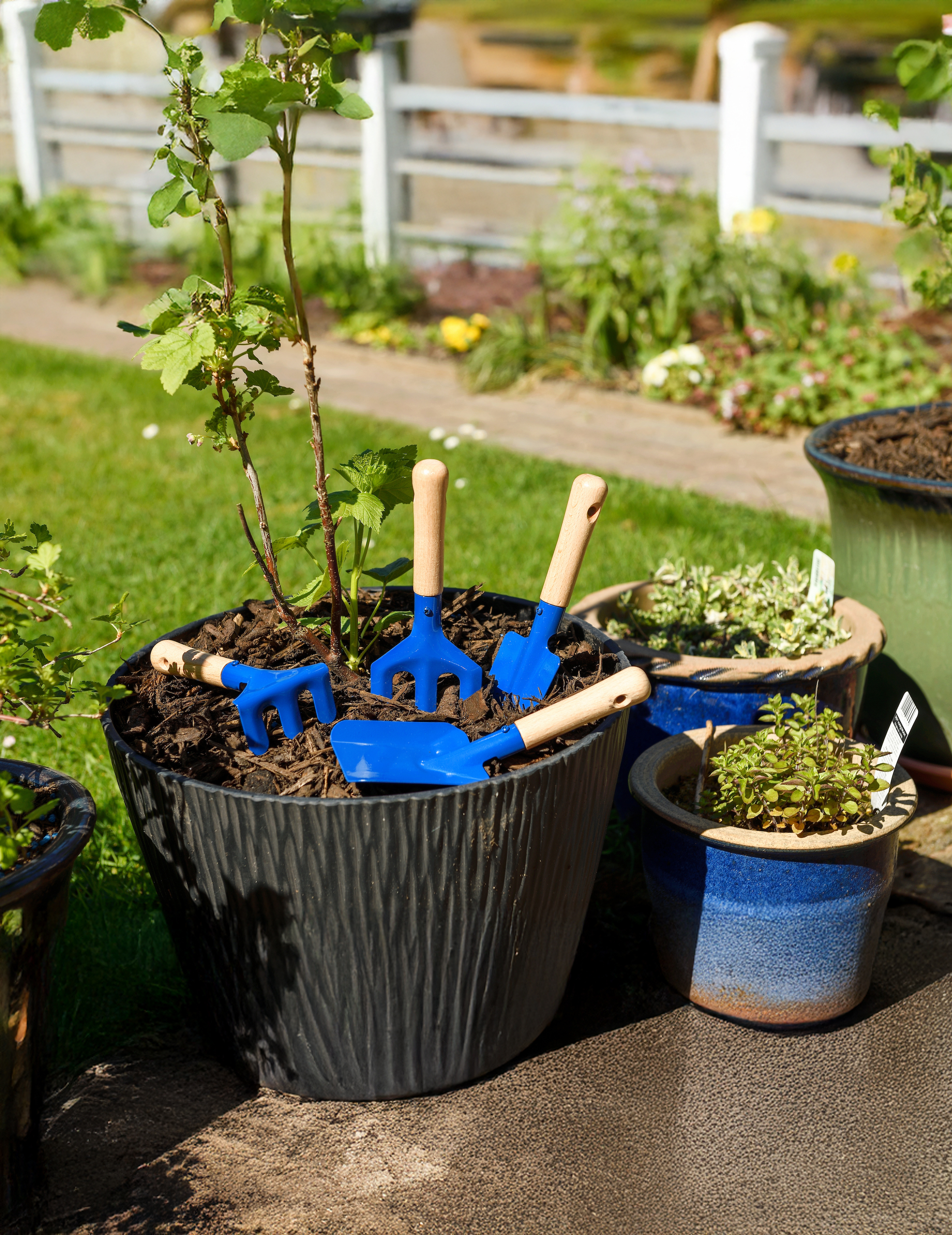Gartenwerkzeug-Set First Tools Meine ersten Gartenwerkzeuge, 4 Teile