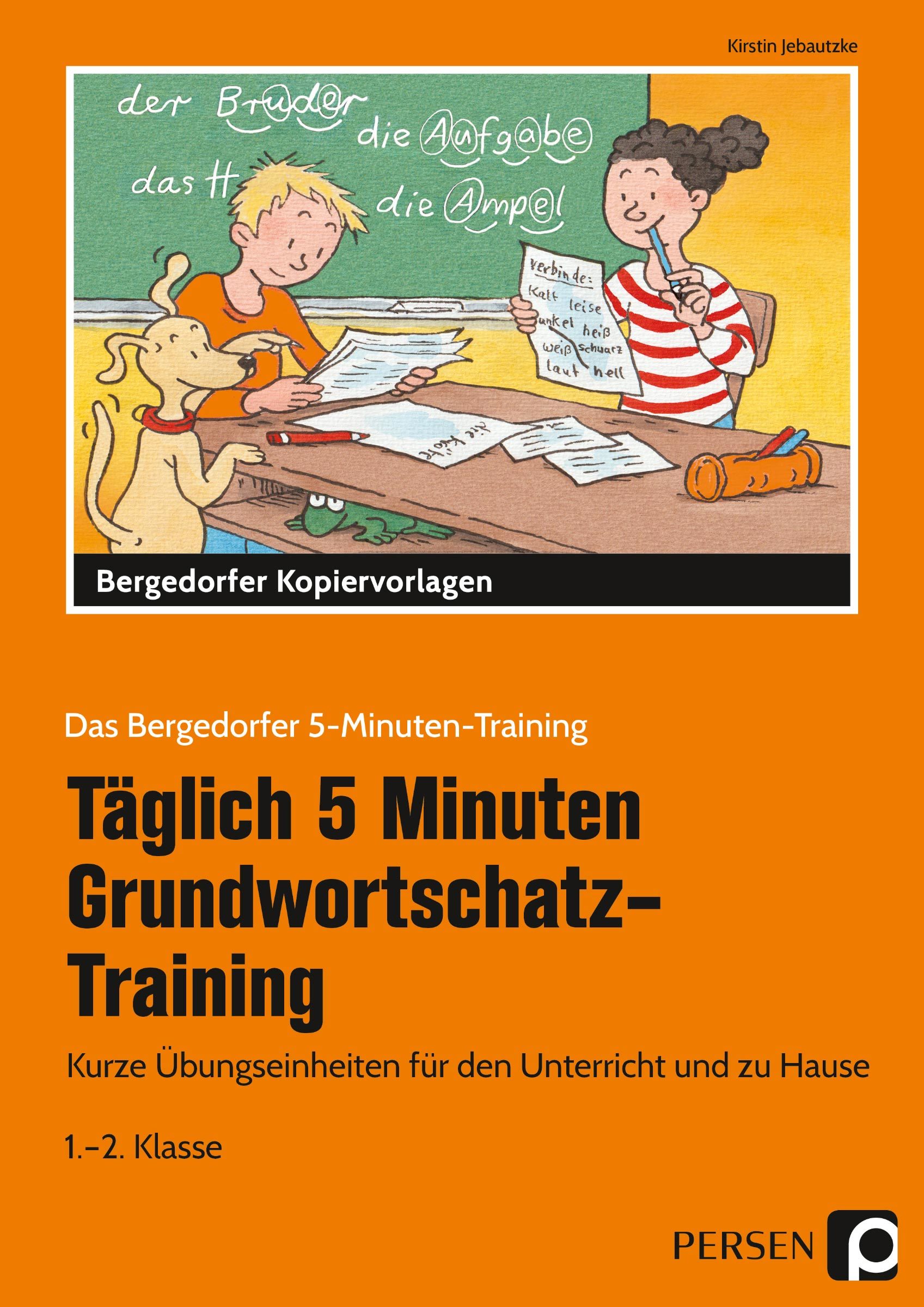 Tägl. 5 Min. Grundwortschatz-Training - 1./2. Kl., Kopiervorlagen