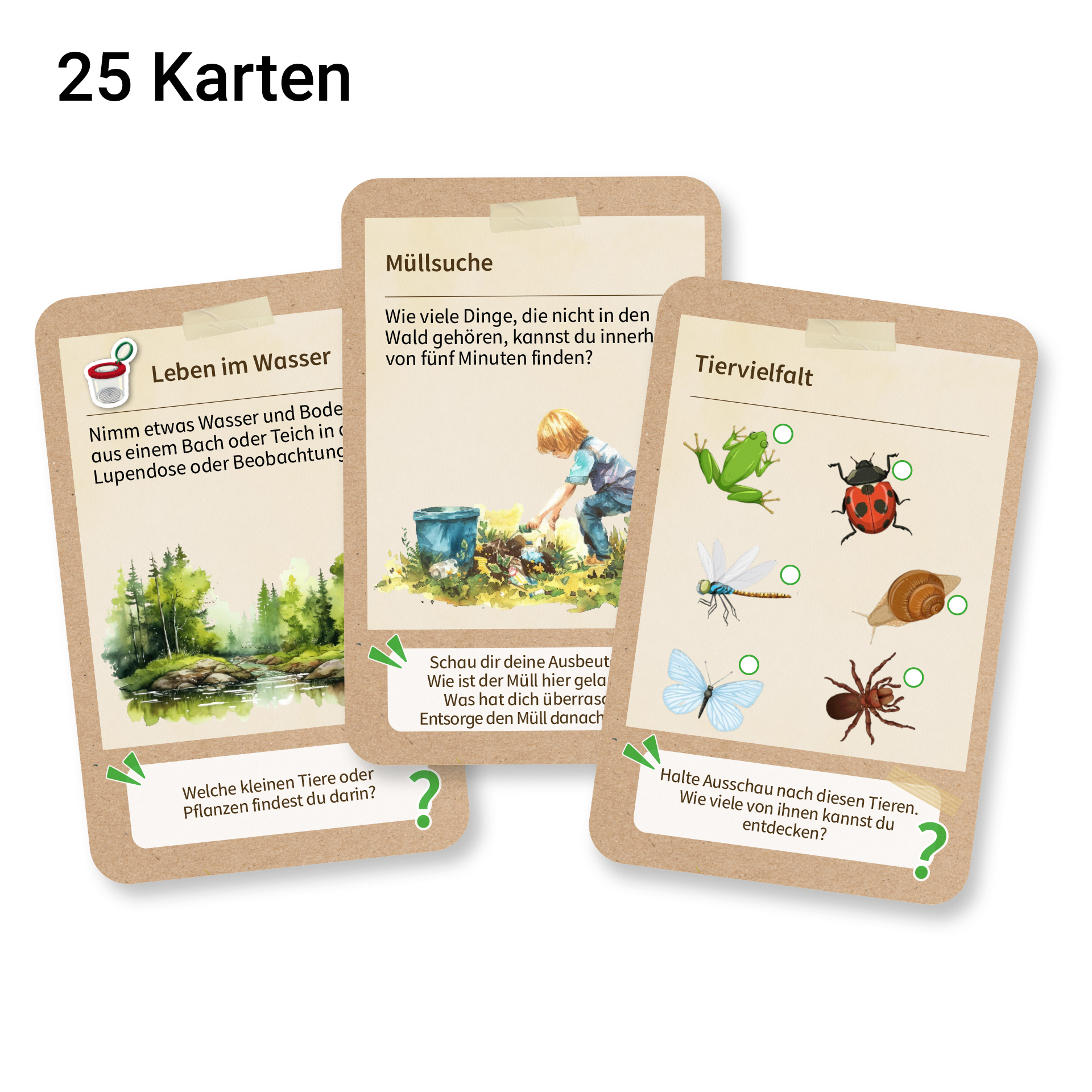 Forscher-Rucksack Natur Profi, Klassensatz, 45-tlg.