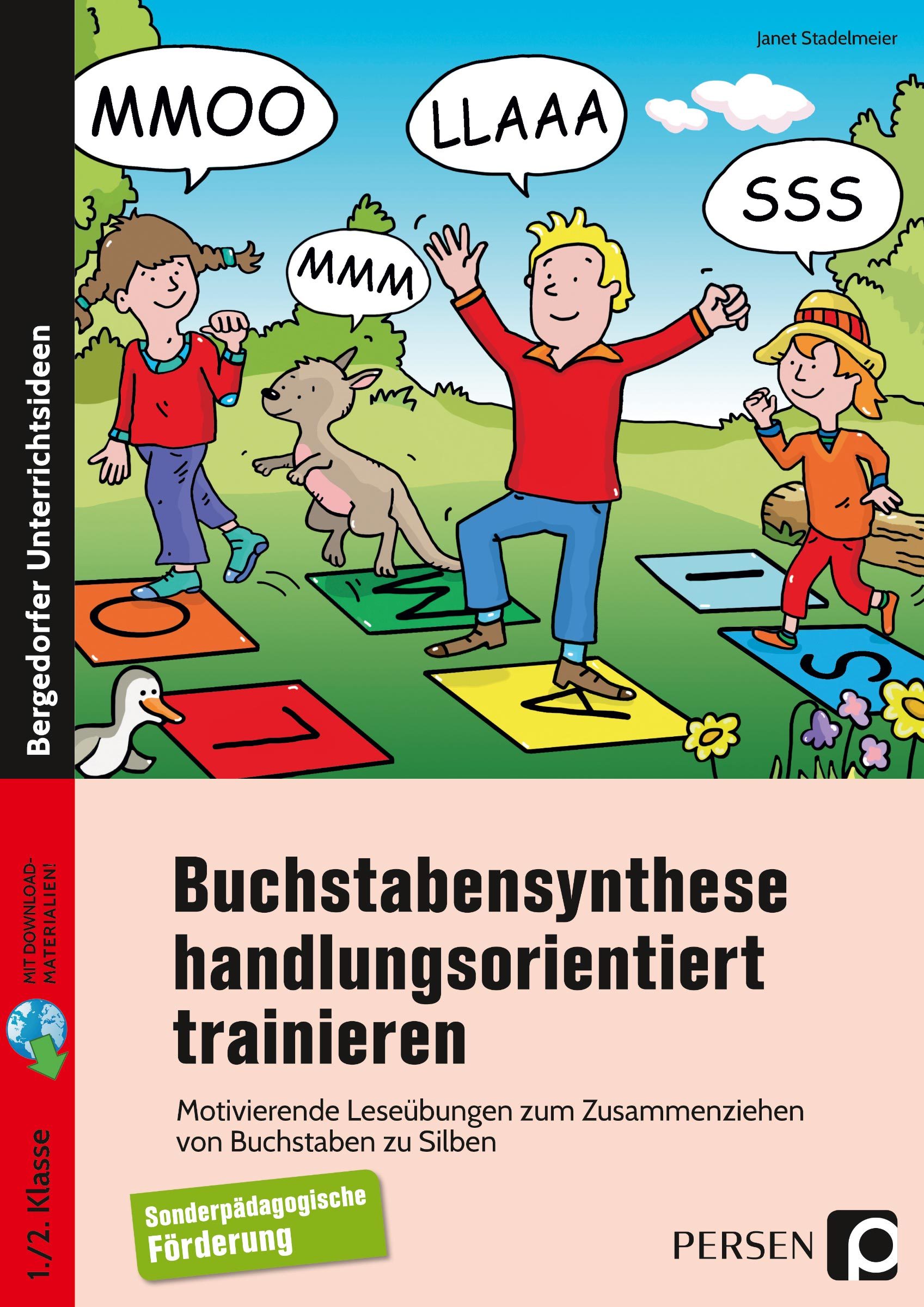 Buchstabensynthese handlungsorientiert trainieren, Buch, 1. und 2. Klasse