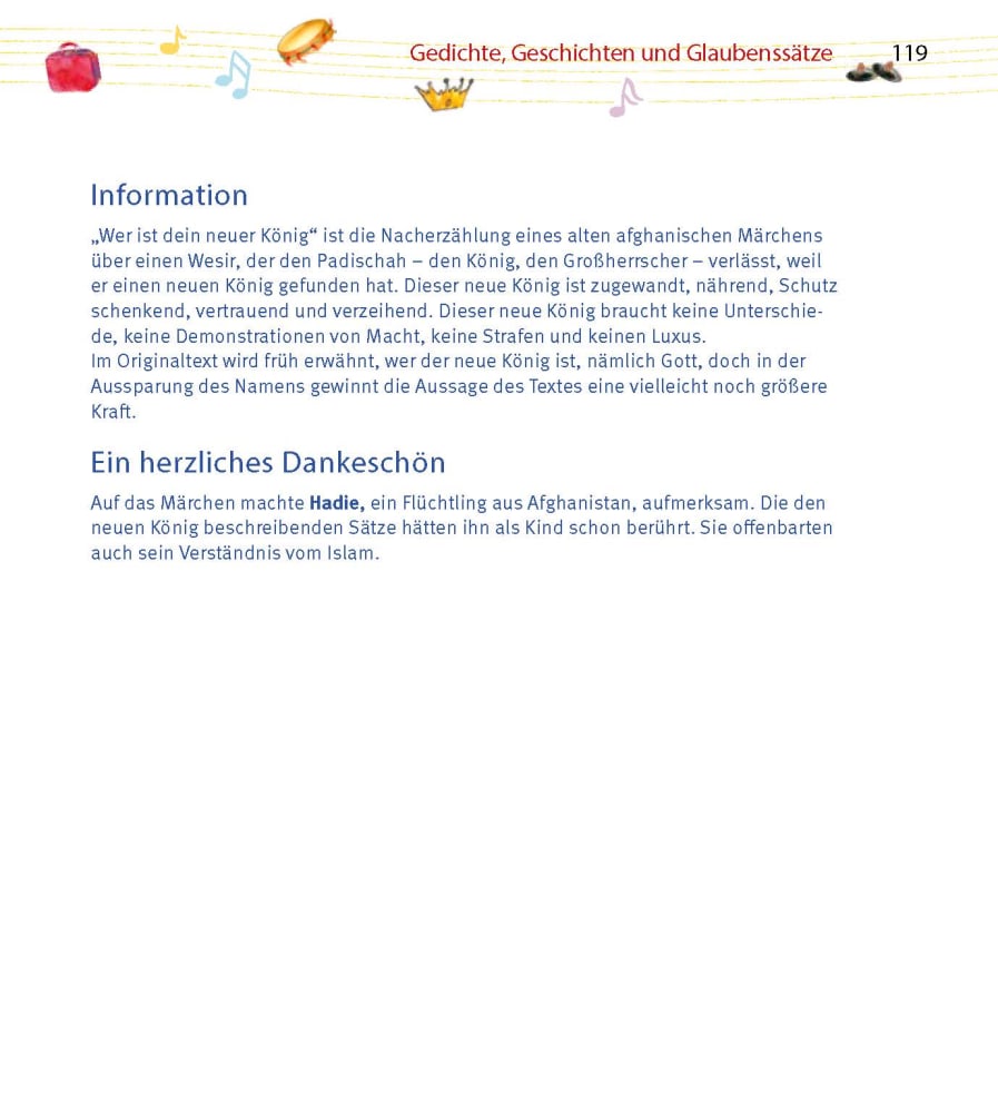 Ich habe meinen Glauben mitgebracht, mit Audio-CD, 5-10 Jahre