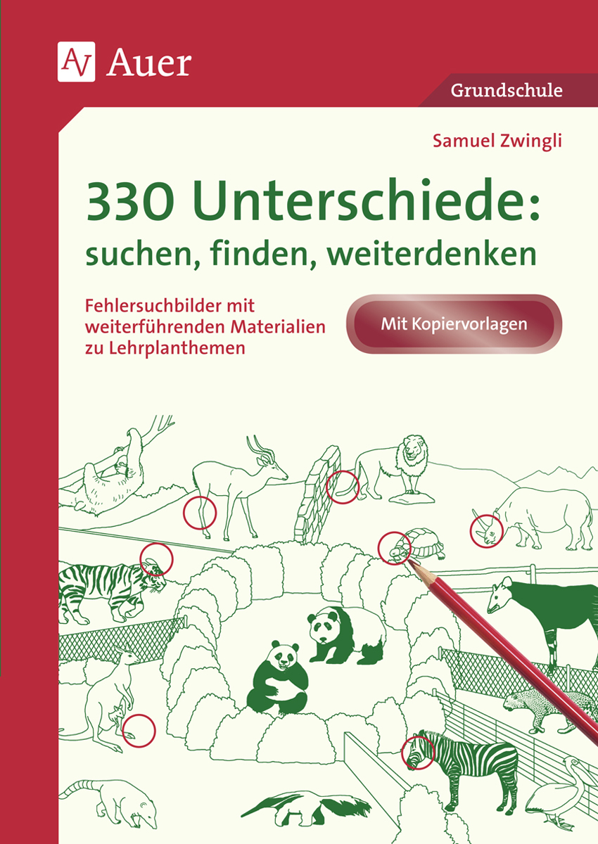 330 Unterschiede: Suchen, finden, weiterdenken, Buch, 1. bis 4. Klasse