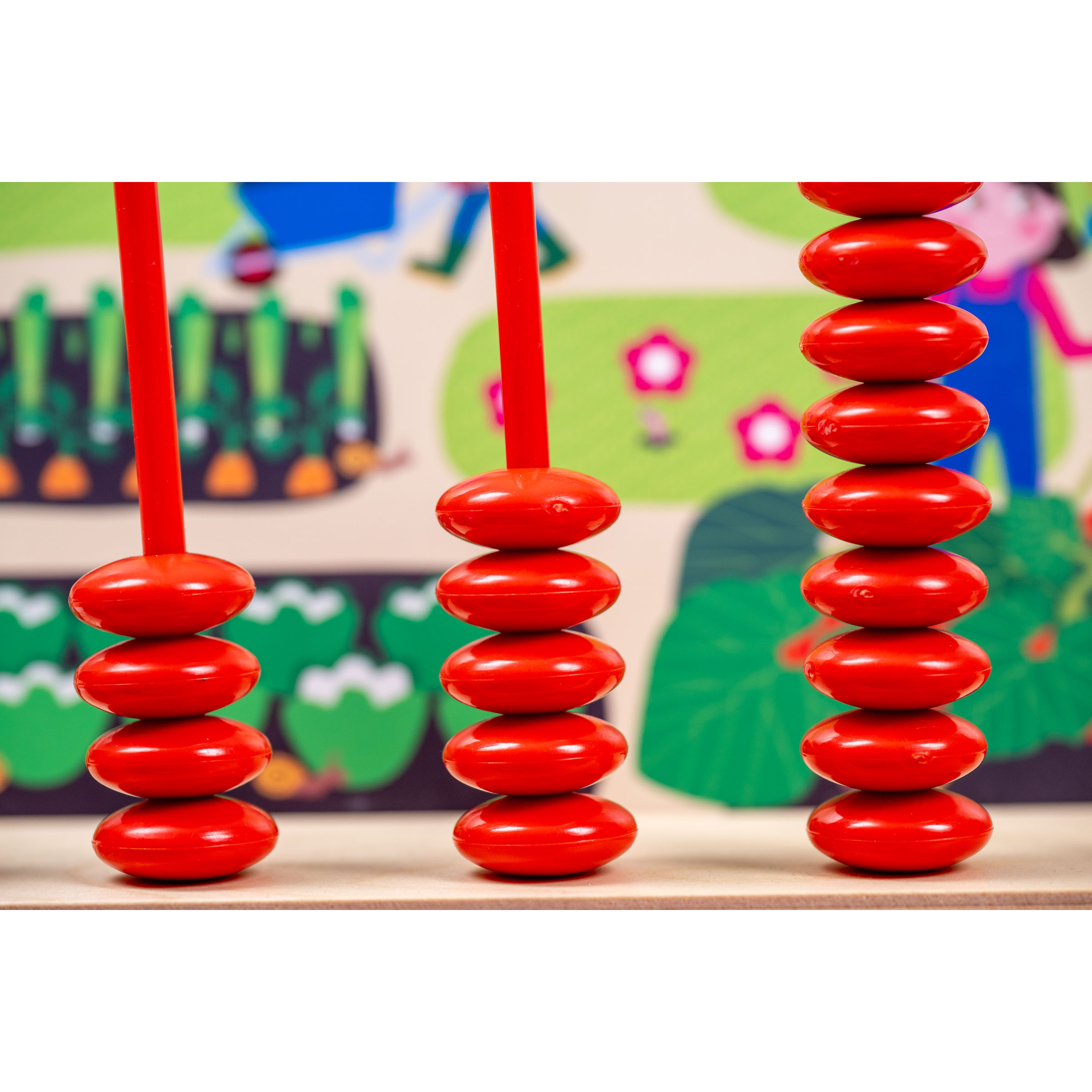 Finde und zähle bis 10 – Zählspiel aus Holz, ab 4 Jahre