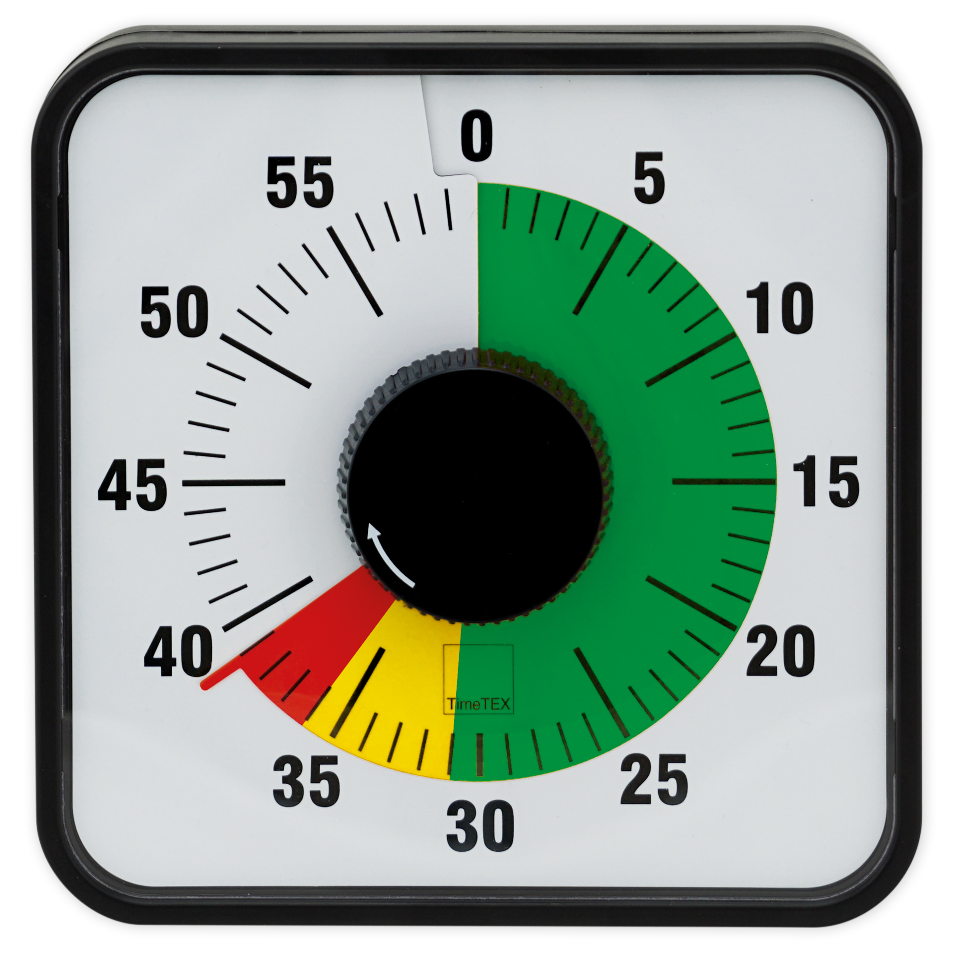 Zeitdauer-Uhr mit Ampelscheibe, magnetisch, 60 Minuten, ohne Batterie, ab 3 Jahre