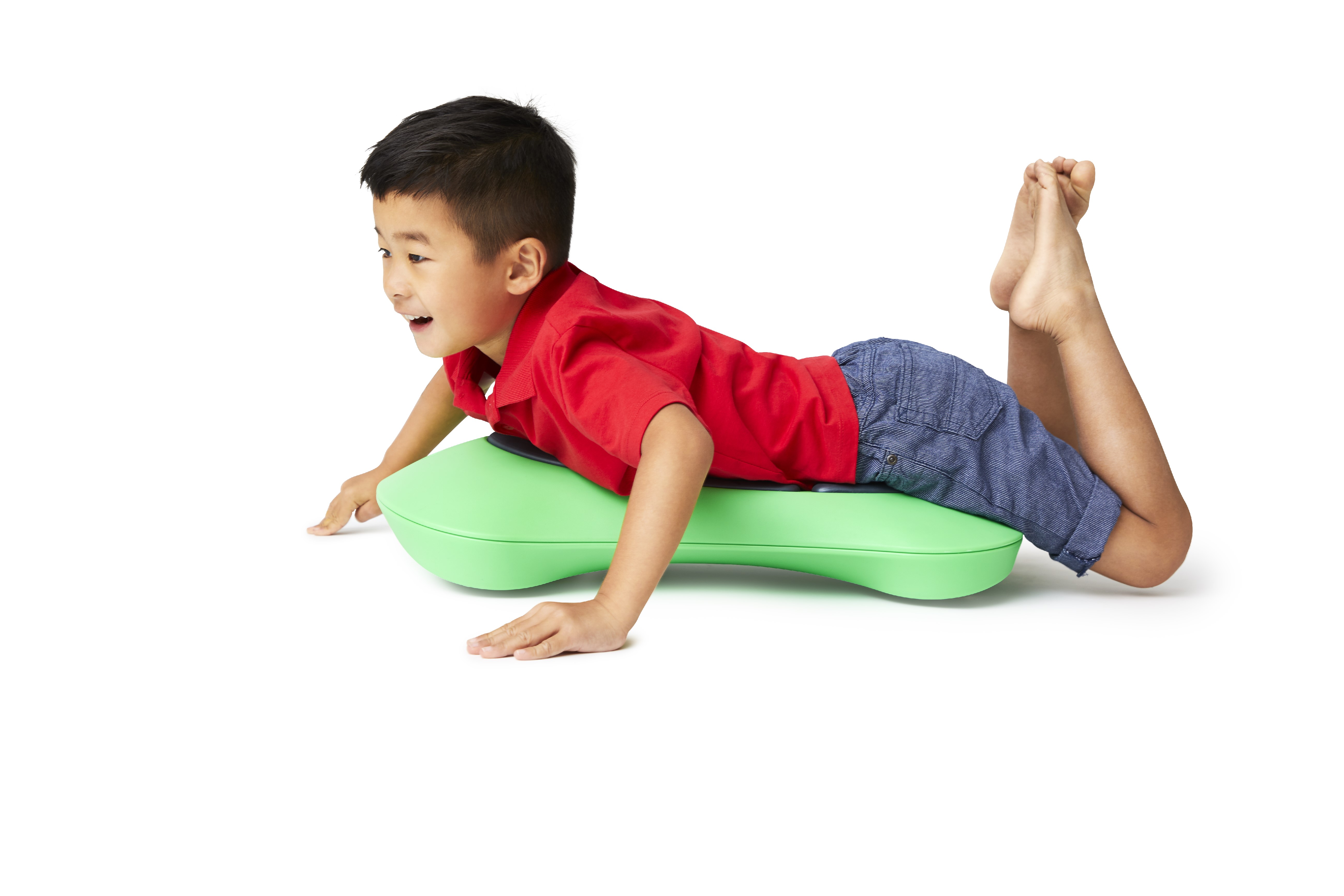 Rollbrett für Kinder, Gonge Floor Surfer, grün, ab 1 Jahr
