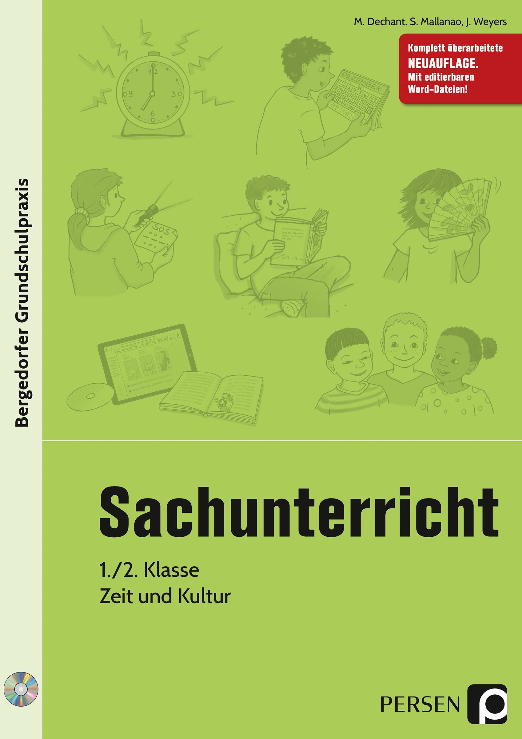 Sachunterricht - 1./2. Klasse, Zeit und Kultur, Buch inkl. CD-ROM