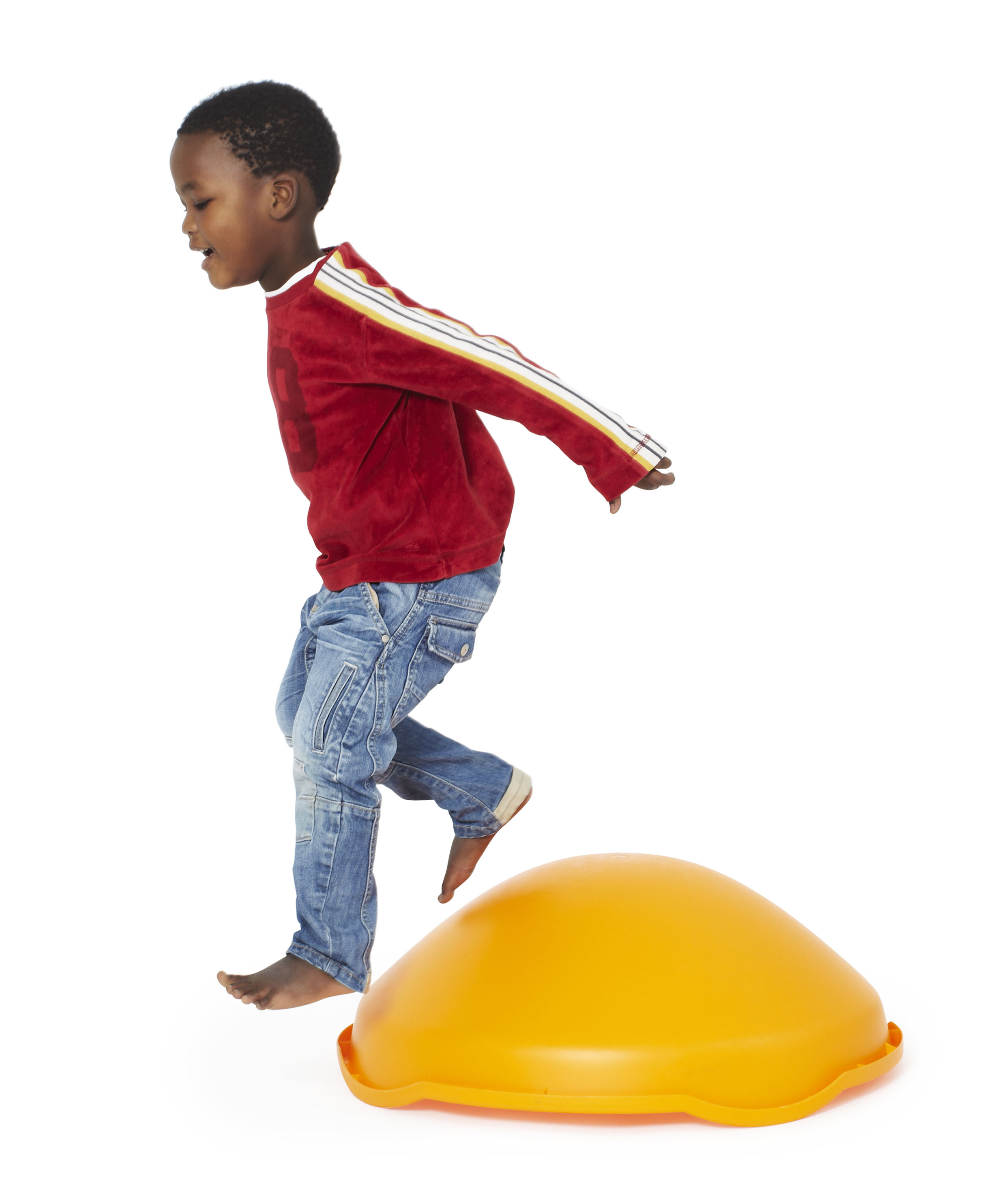 Spielkreisel und Schaukelschale, Gonge Mini Top, 68 cm, orange, 0-4 Jahre