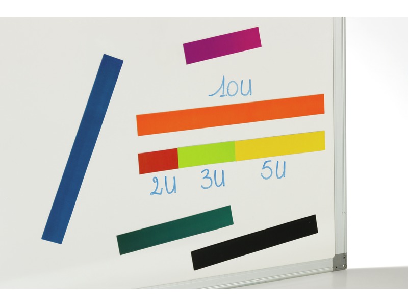 Riesige magnetische Cuisenaire-Stäbe für Demonstrationen, 64 Stück, ab 5 Jahren