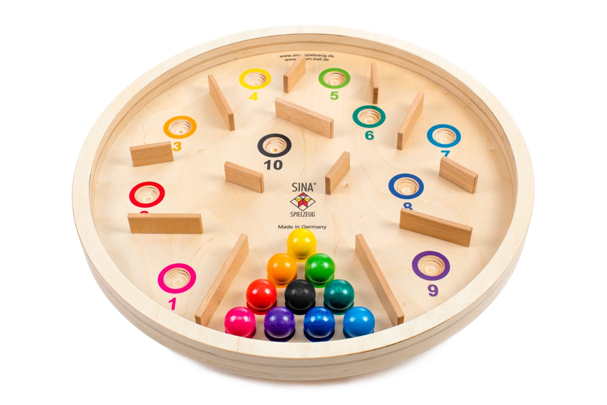 Dream-Ball - aus Holz, Motorikspielzeug, ab 48 Monaten