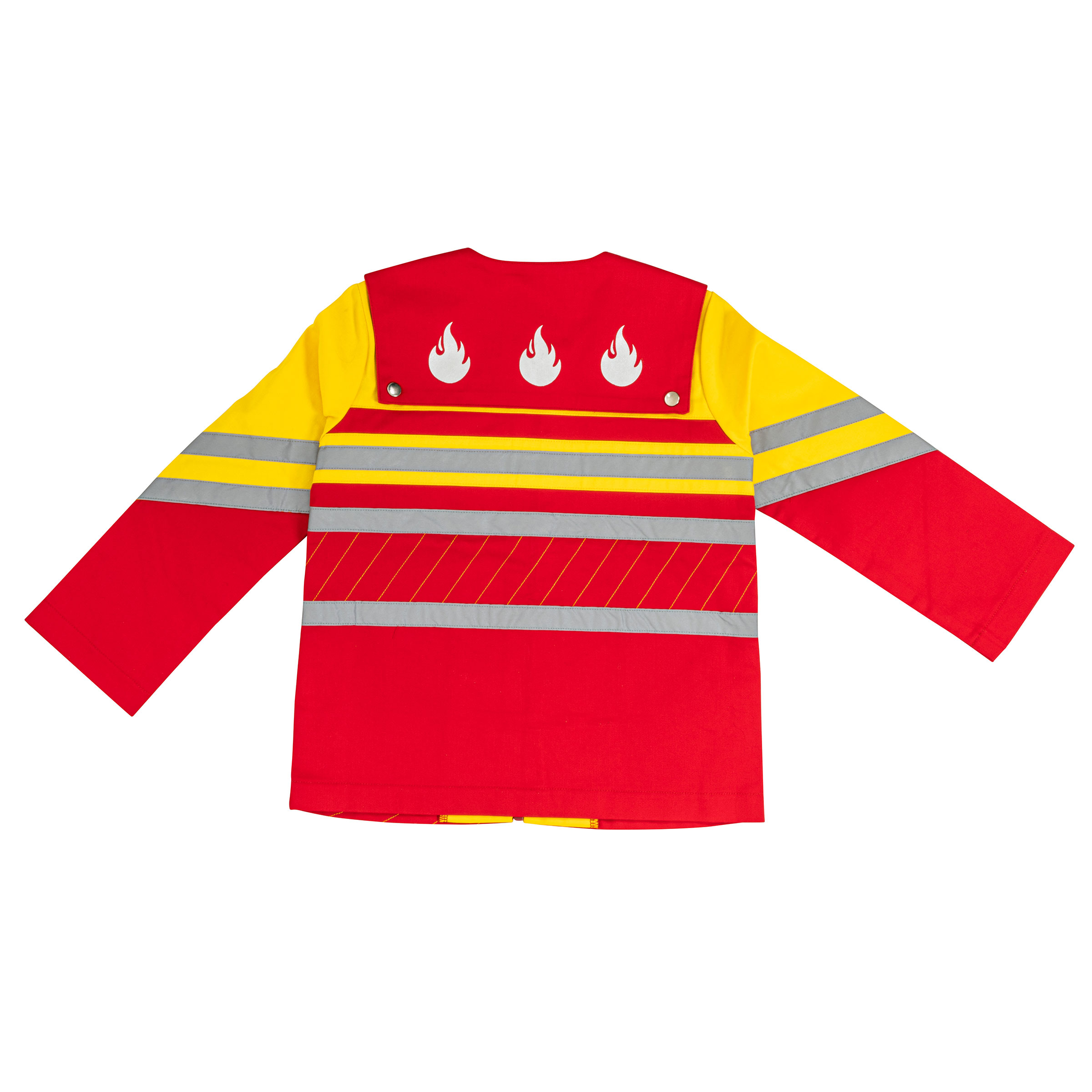 Feuerwehr-Kostüm für Kinder, Gr. 116, aus Bio-Baumwolle