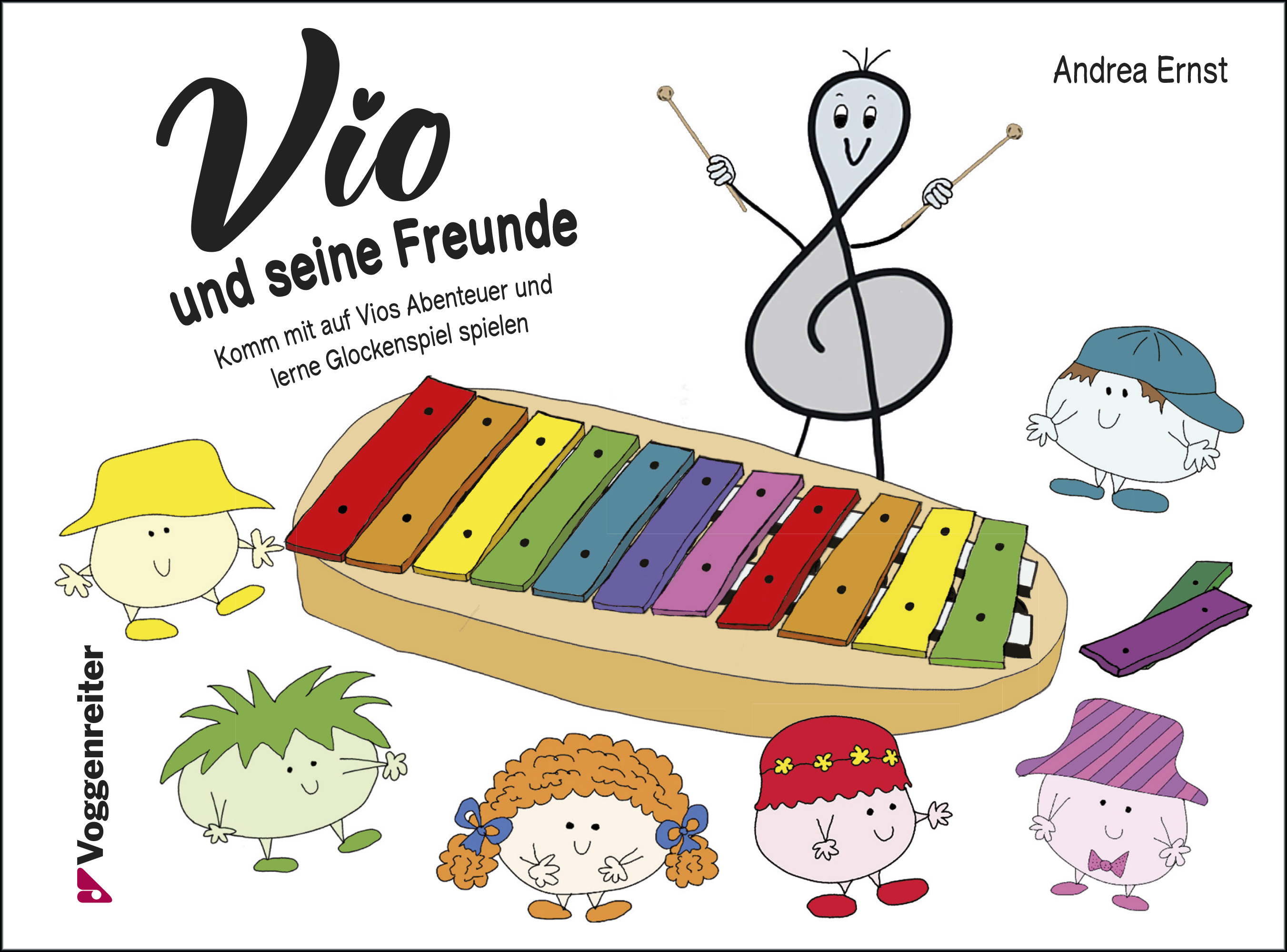 Voggys großes Glockenspiel-Set für den Kindergarten und die Schule