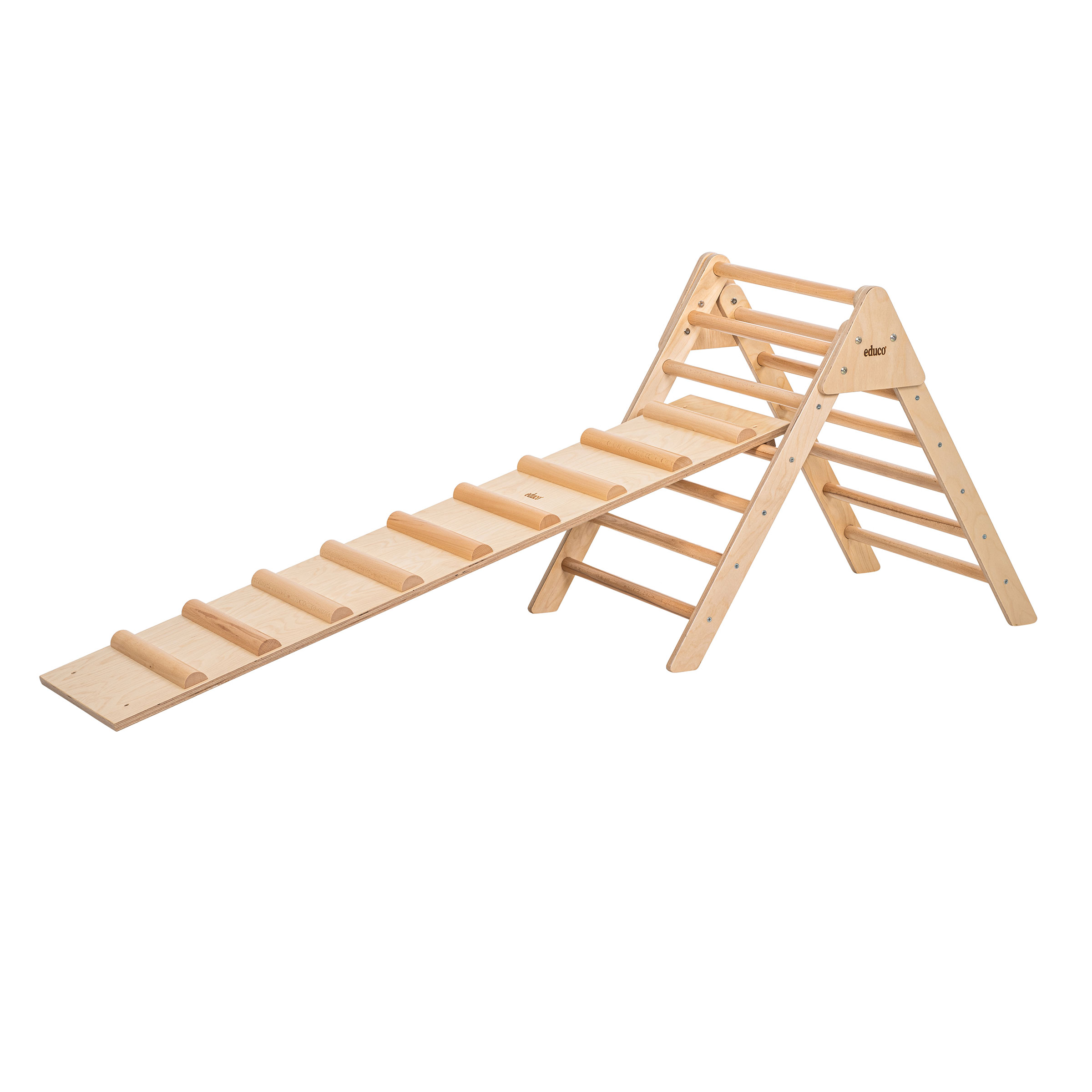 Kletterdreieck groß, faltbar – Pikler-inspiriertes Kletterspielzeug