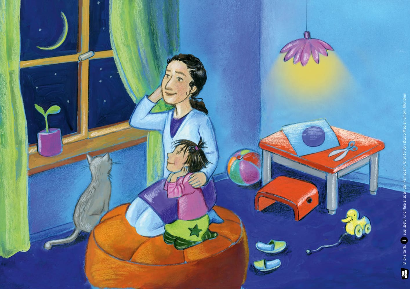 Kamishibai Bildkartenset - Betül und Nele erleben den Ramadan, 4-7 Jahre