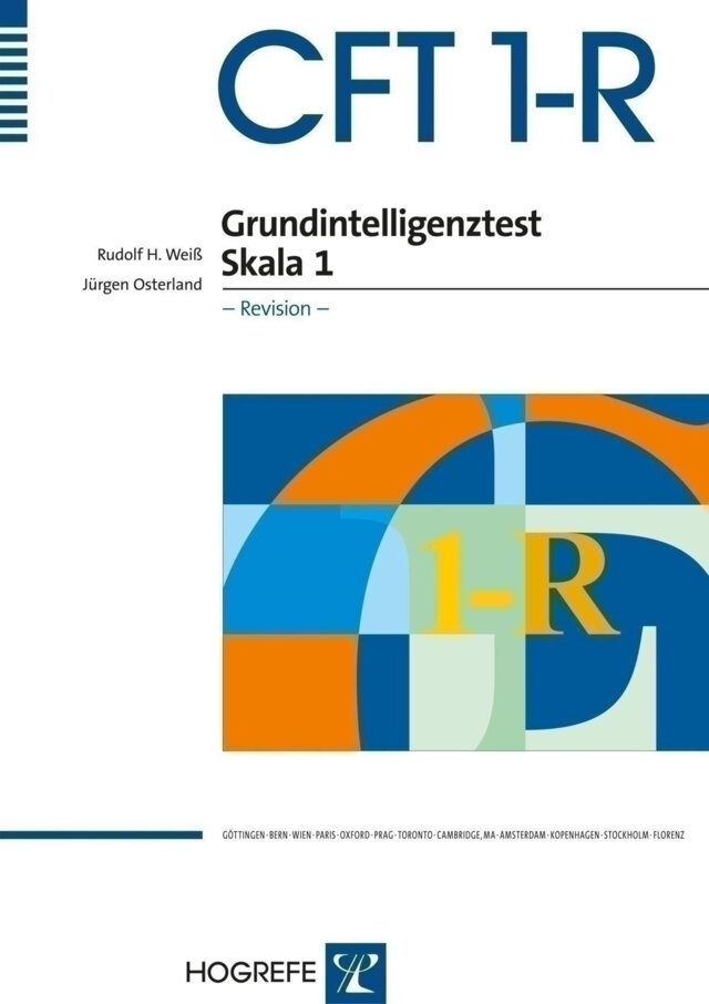 CFT 1-R Grundintelligenztest Skala 1 – Revision