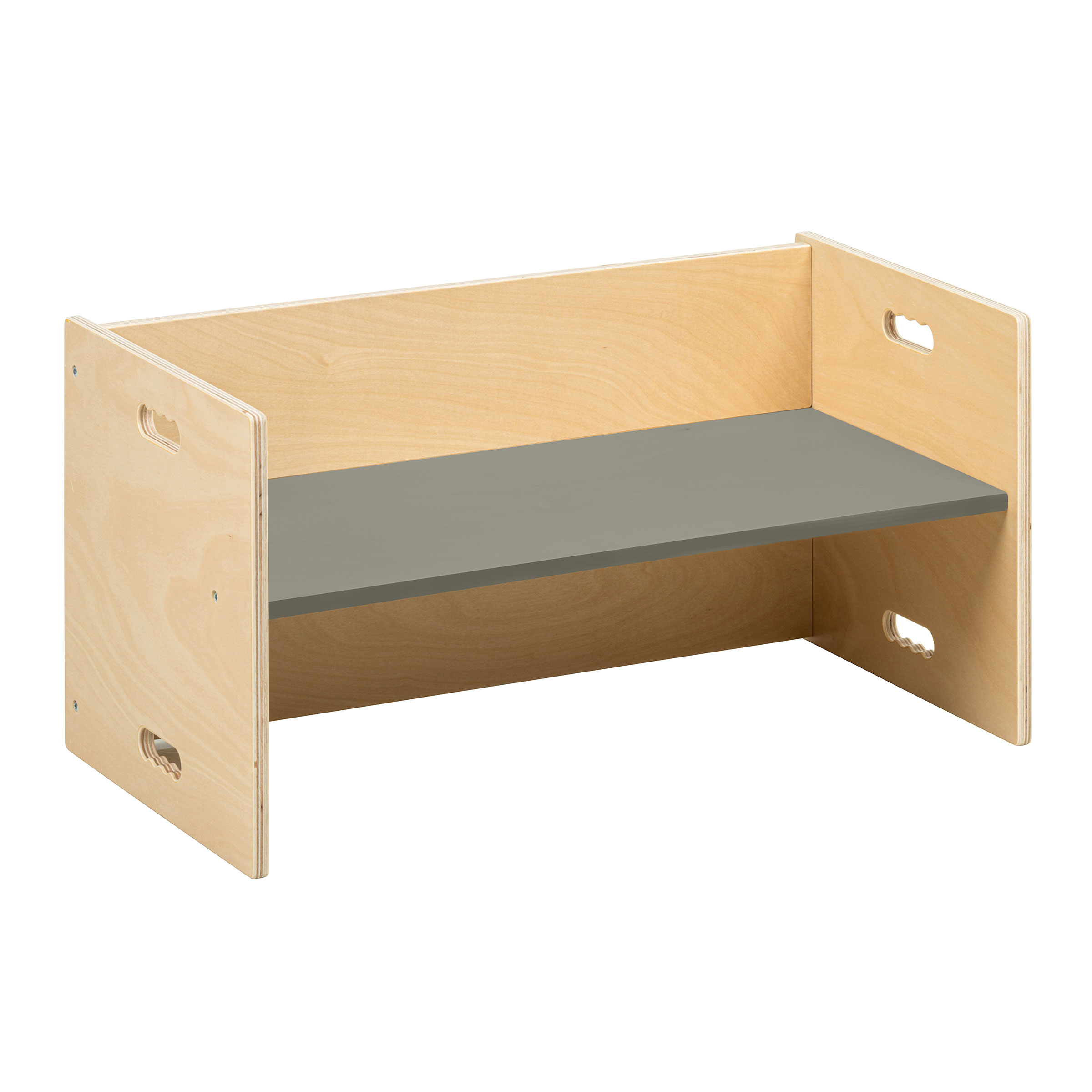 Kubenbank 72 x 36 cm, Fjordgrün – Sitzbank und Tisch
