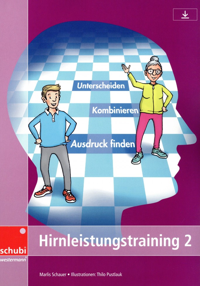 Hirnleistungstraining 2 - Unterscheiden Kombinieren Ausdruck finden, Kopiervorlagen