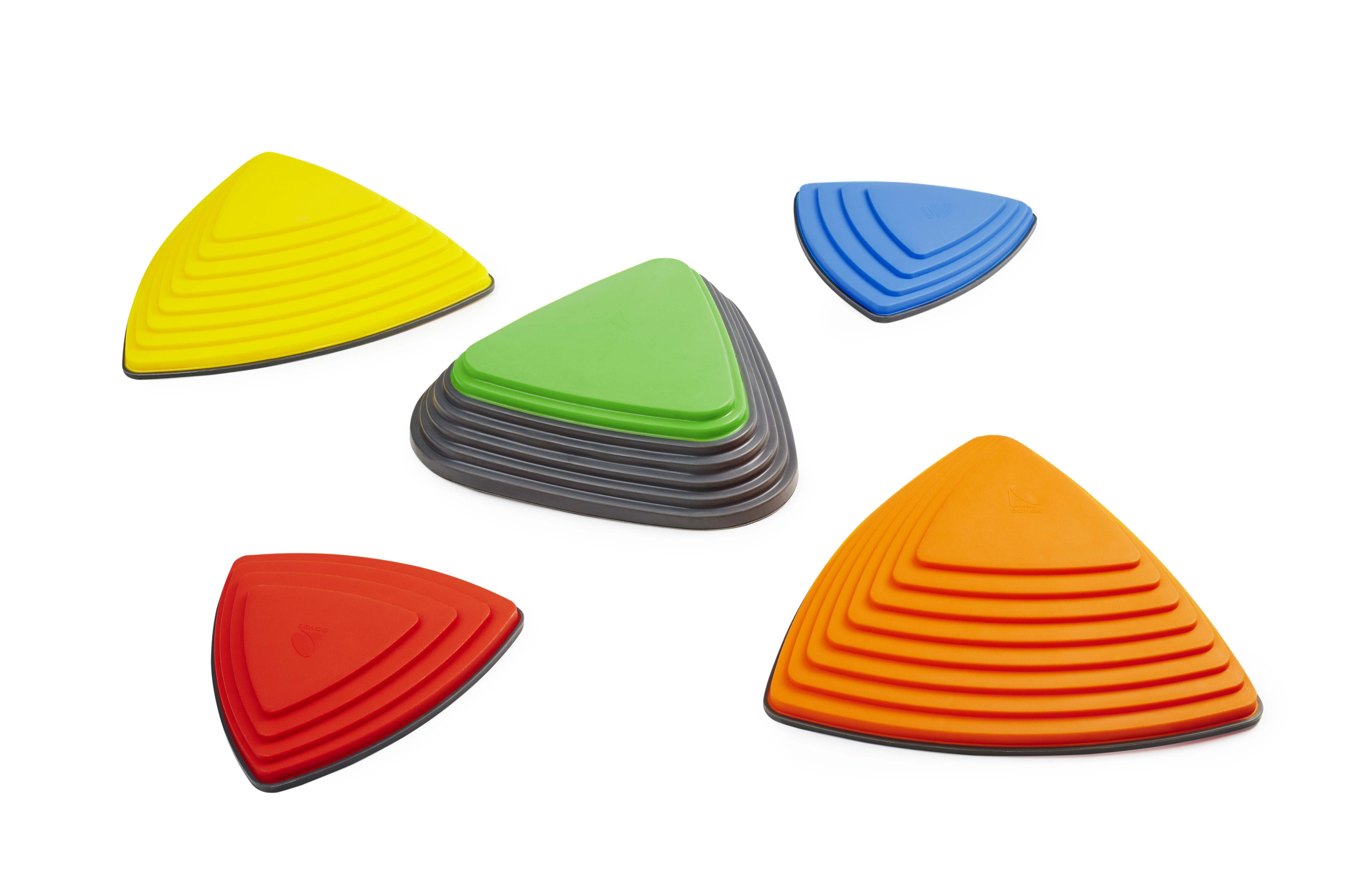 Balanciersteine-Set, Gonge Fluss-Steine und Fluss-Stein Bouncing, 5er Set, bunt, ab 2 Jahre