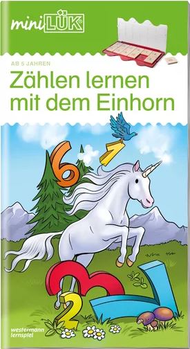 miniLÜK Zählen lernen mit dem Einhorn, Vorschule/1. Klasse