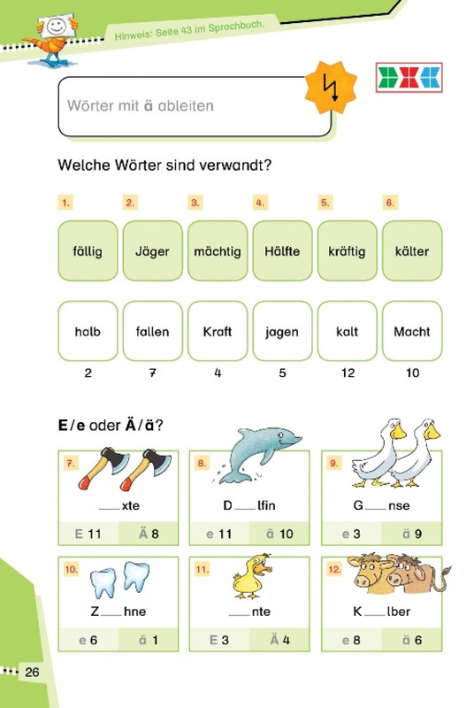 miniLÜK Karibu Übungen zum Sprachbuch Teil 1, Heft, 3. Klasse