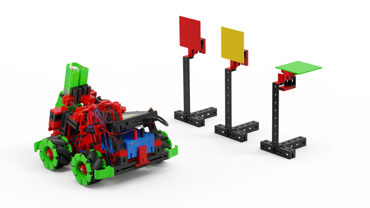 fischertechnik SC Ultimate AI Add On: Mobility, Erweiterungsset Autonomes Fahren für STEM Coding Ultimate AI